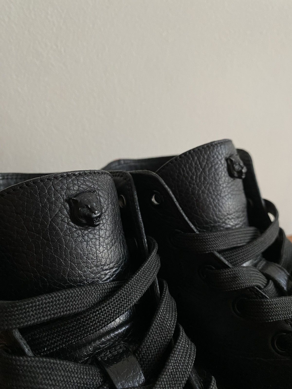Gucci Gucci Blind for love Black Leather Sneakers Size US 9 / EU 42 - 6 Thumbnail