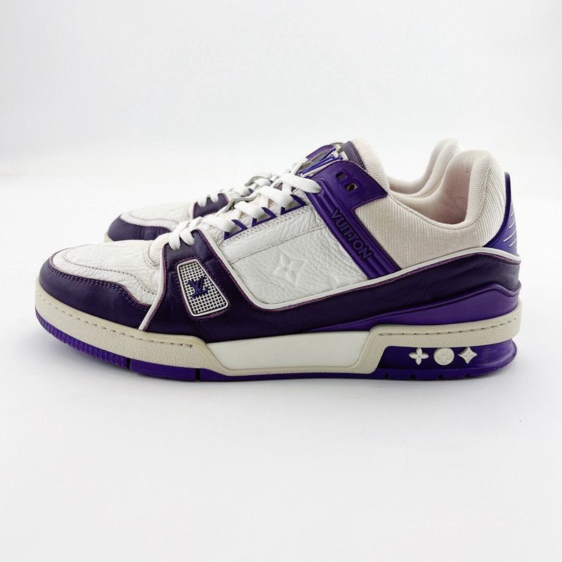 Louis Vuitton Purple Low-Top Trainer Sneakers -2508