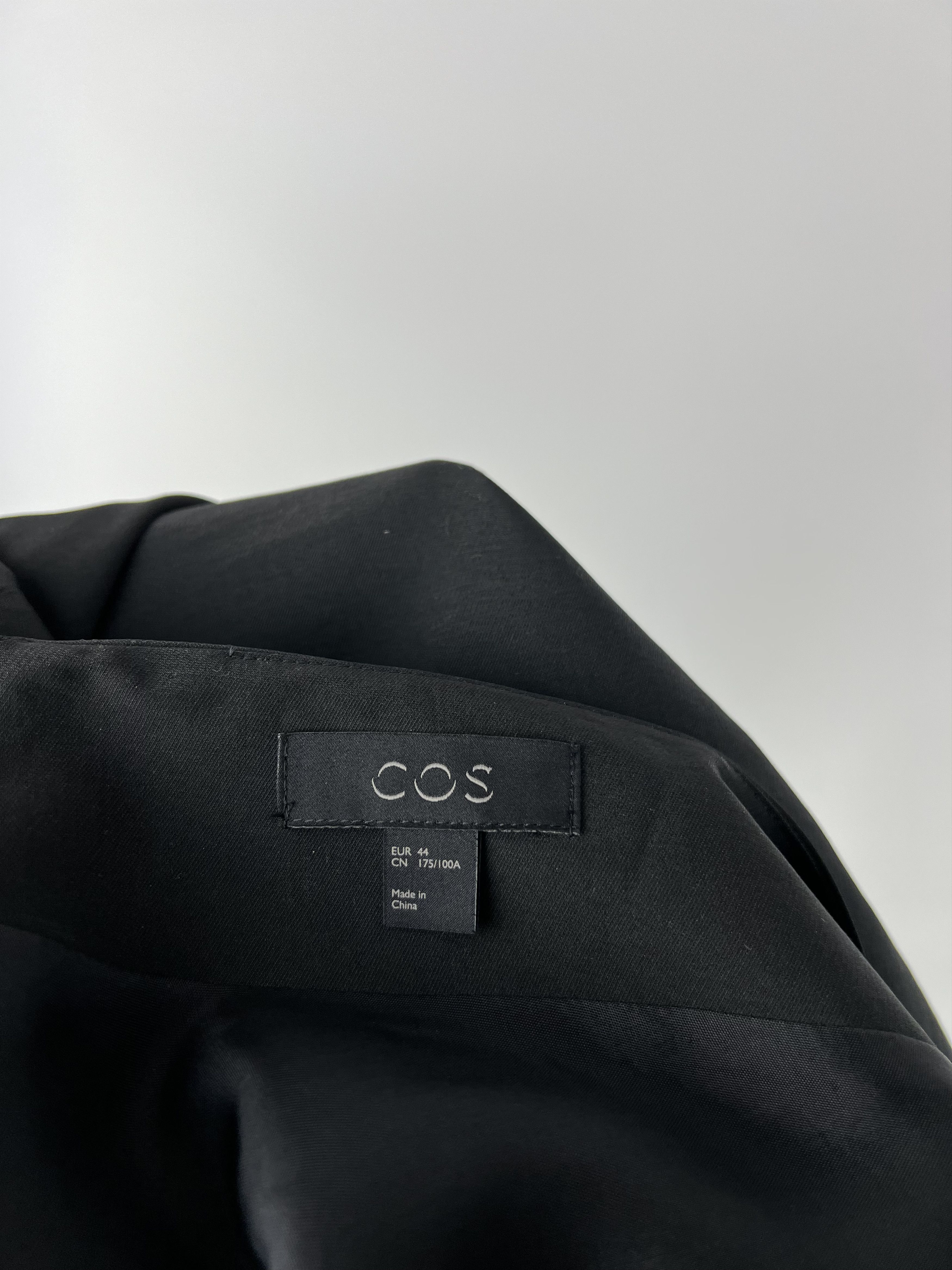 Cos COS Black Modal Short Dress Size EUR44 Size XL / US 12-14 / IT 48-50 - 5 Thumbnail