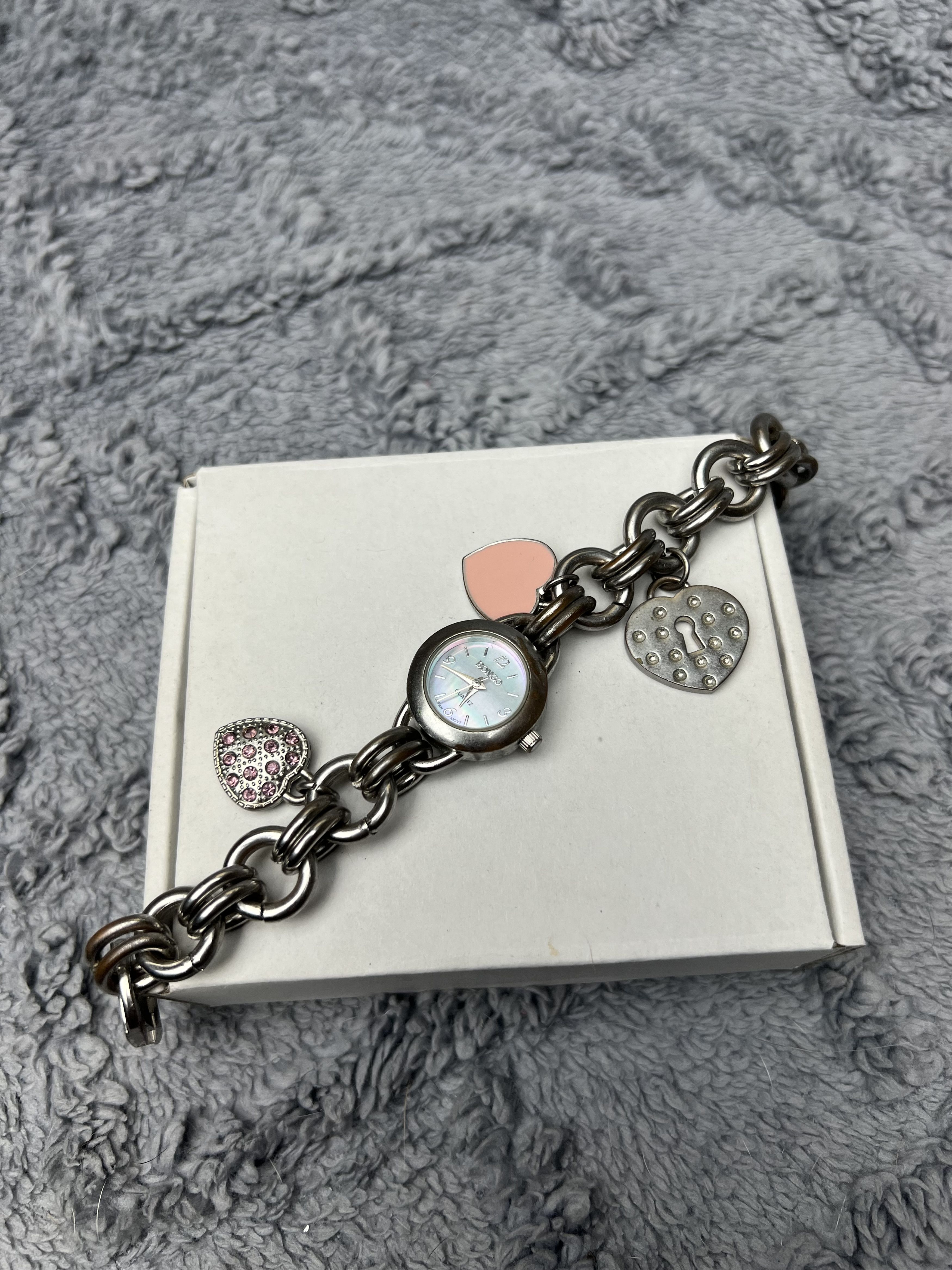 Vintage Glamour Minimalistic Bongo Japanese Style Bracelet Watch Y2k Size ONE SIZE - 4 Thumbnail