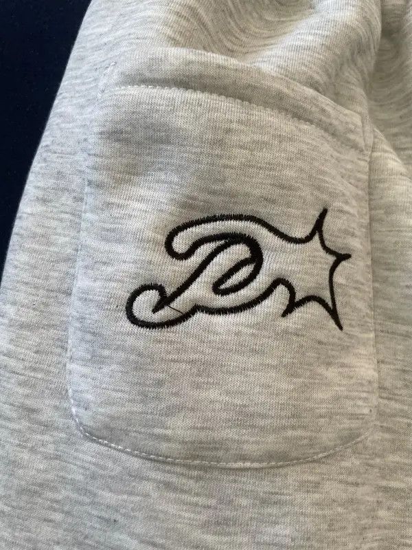 VIBE Letter Embroidery Baggy Sweatpants Men Size US 29 - 4 Thumbnail