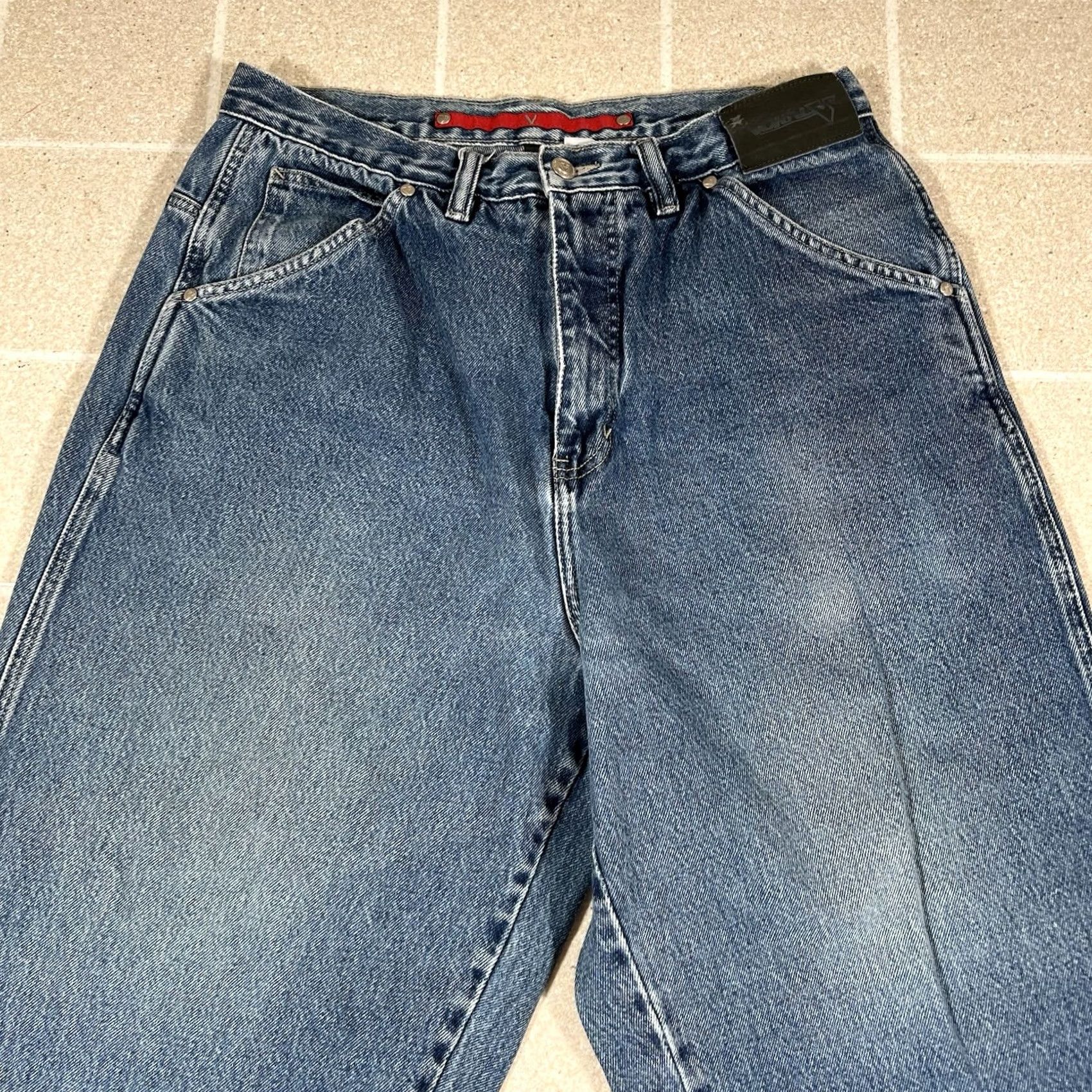 JNCO VINTAGE Y2K Vokal Jeans Denim Pants Hiphop Wide-Leg Baggy 32 Men 31 Inseam Blue Size 32 Wide-Leg Size US 32 / EU 48 - 5 Thumbnail