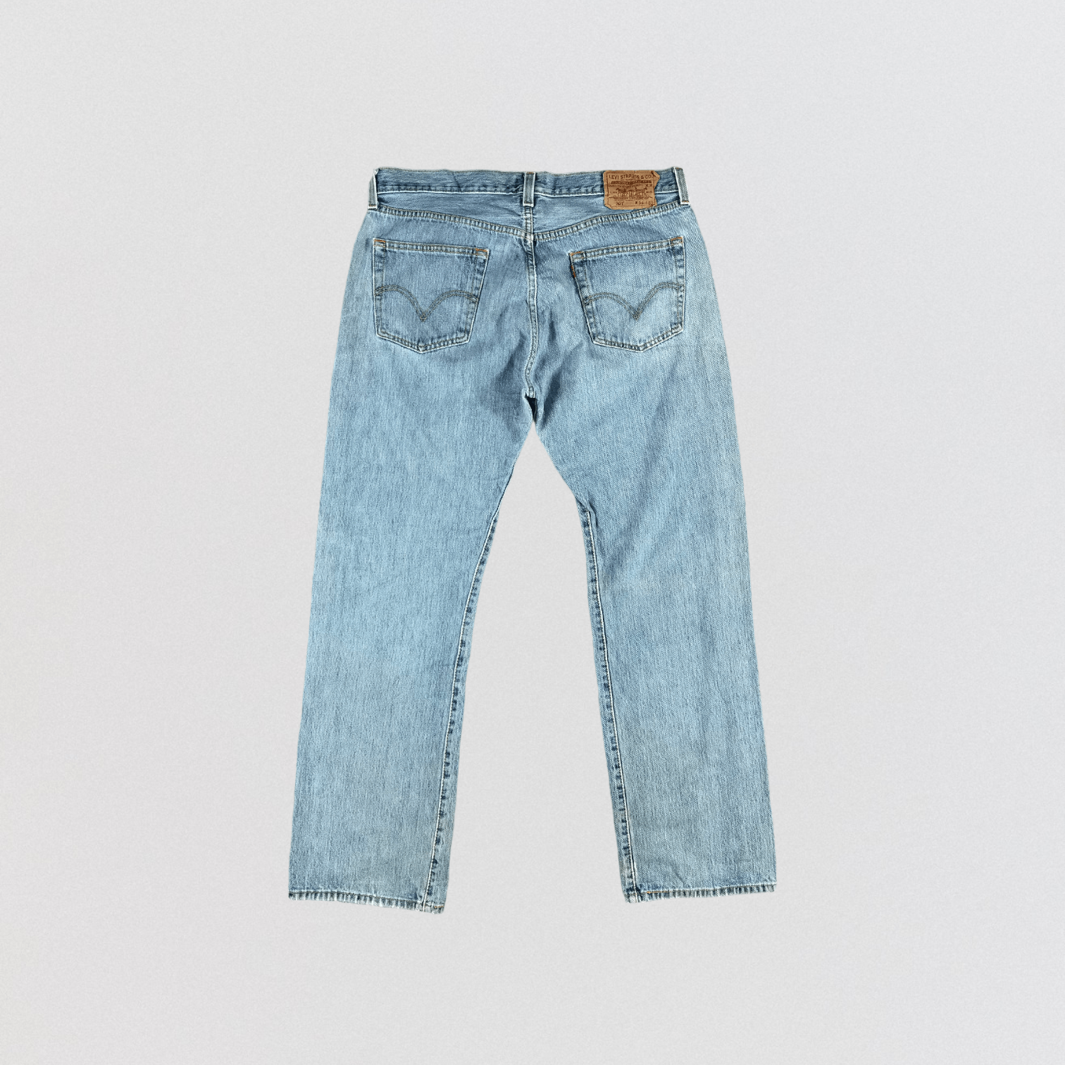 Levi's Vintage Blue Wash Levis 501 Jeans-JM3032 Size US 36 / EU 52 - 2 Thumbnail