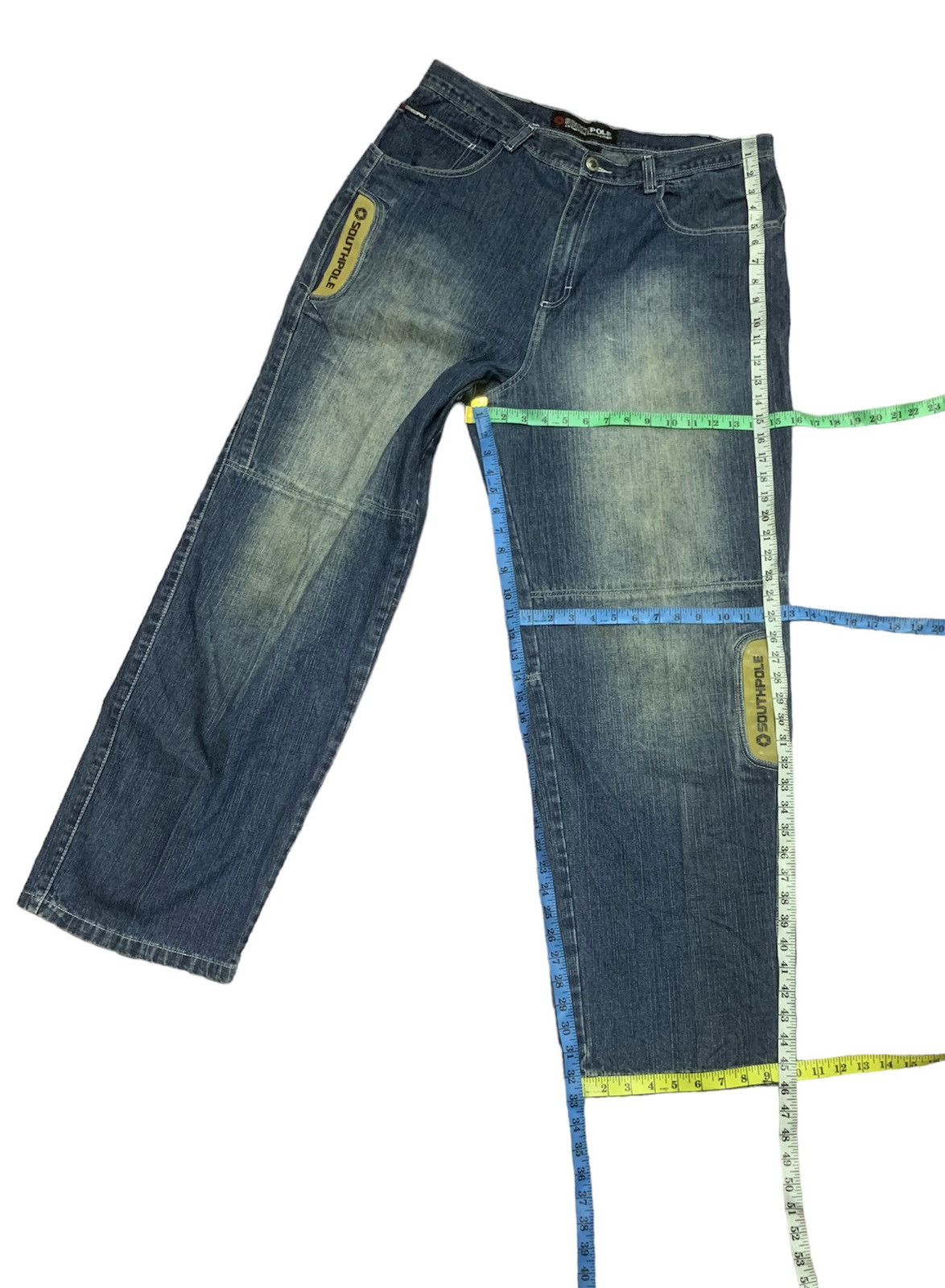 JNCO × Southpole VINTAGE SOUTHPOLE BAGGY DENIM Size US 38 / EU 54 - 12 Thumbnail