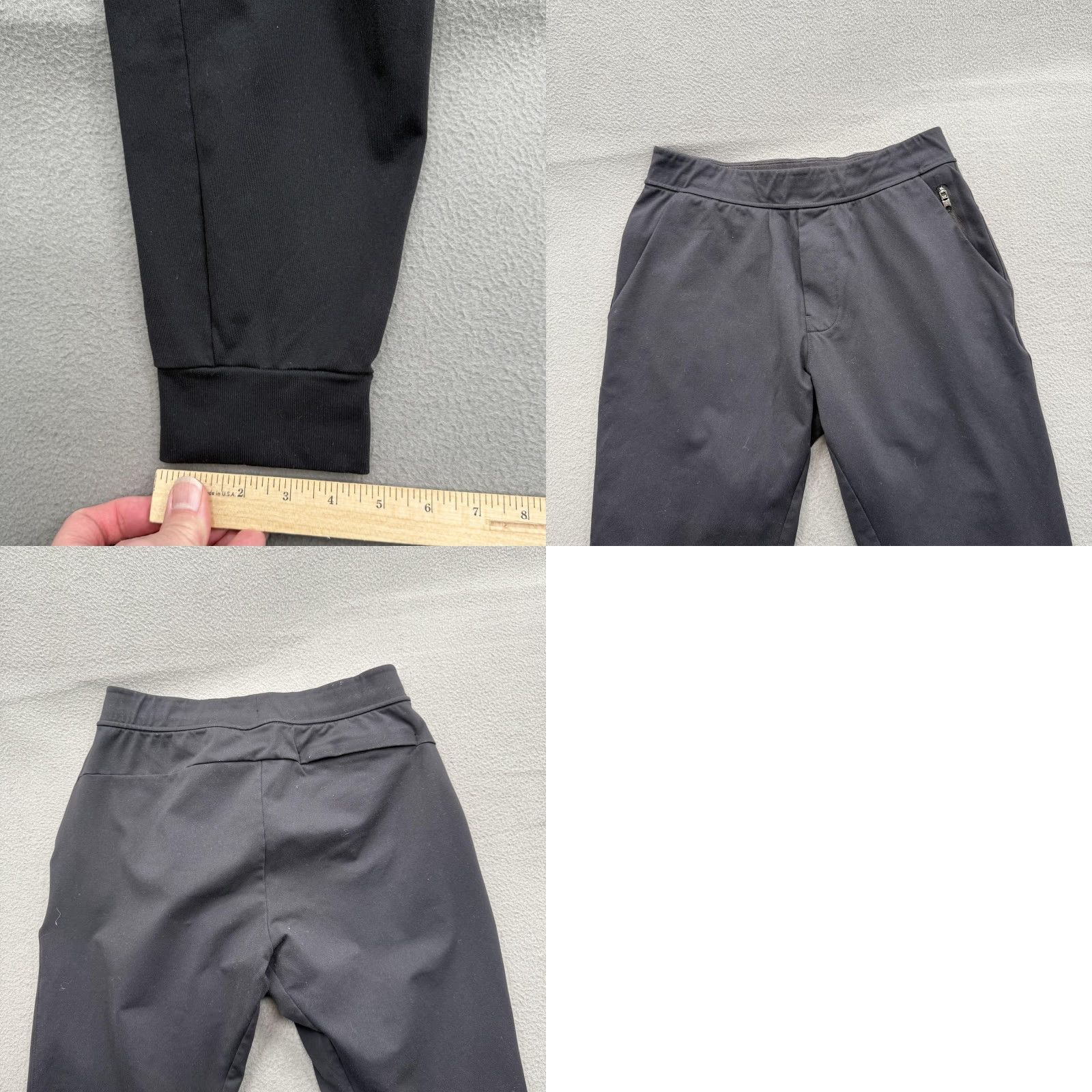 Vintage Public Rec Pants Mens 30x30 Jogger Black Nylon Spandex Elastic Waist Pockets Zip Pocket Tapered Athleisure Jogger Pants Mens 30 Regular Size US 30 / EU 46 - 8 Thumbnail