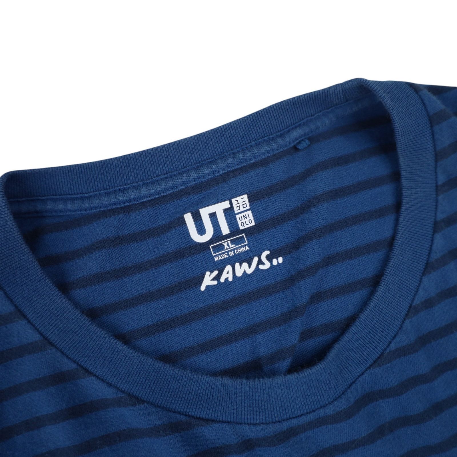 Kaws × Uniqlo Uniqlo x Kaws Elmo Striped T Shirt Size US XL / EU 56 / 4 - 5 Thumbnail