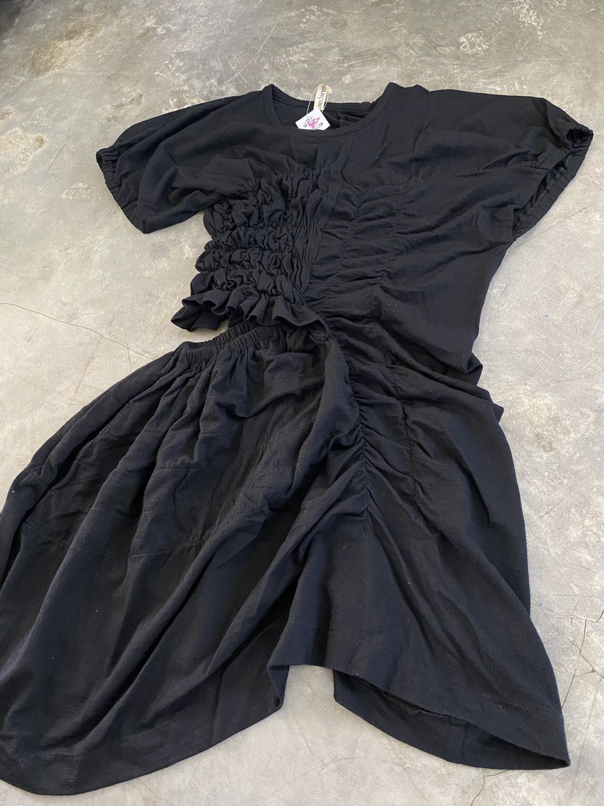Comme des Garcons Comme des Garcons 80s asymmetric cutout dress Size ONE SIZE - 4 Thumbnail