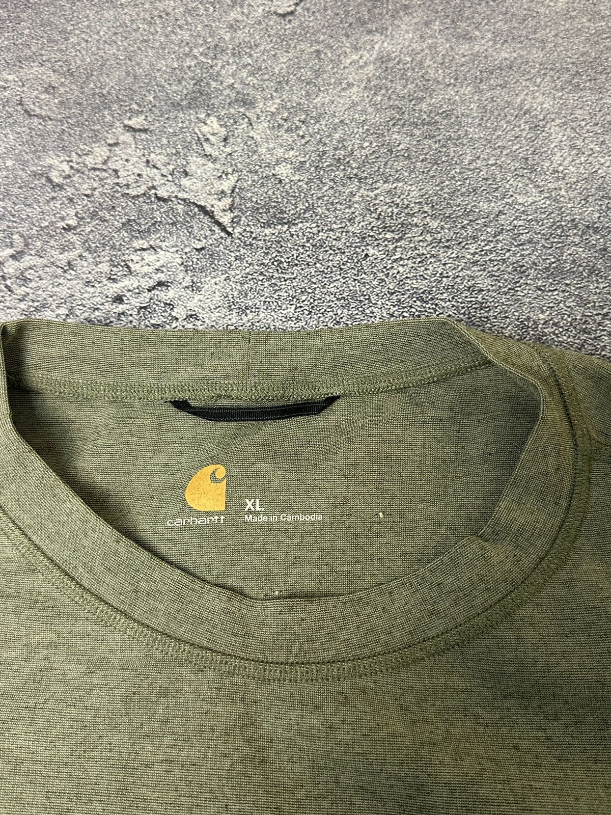 Carhartt Carhartt Force Tecnology Light Pocket Sweatshirt Olive Green Size US XL / EU 56 / 4 - 4 Thumbnail