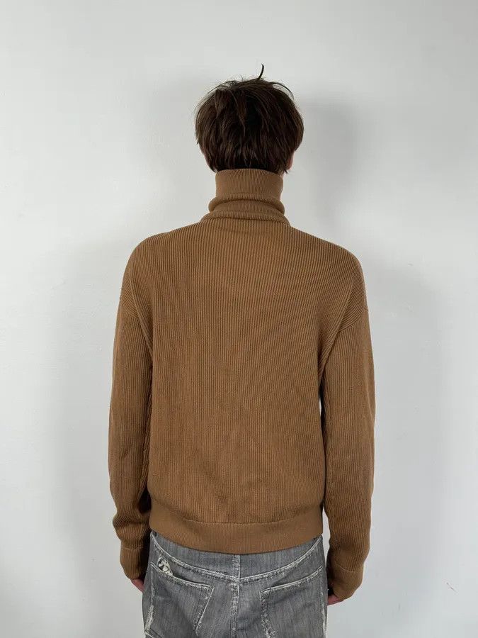 Emporio Armani 2000s Emporio Armani Zip-Up Beige Sweater Size US M / EU 48-50 / 2 - 4 Thumbnail