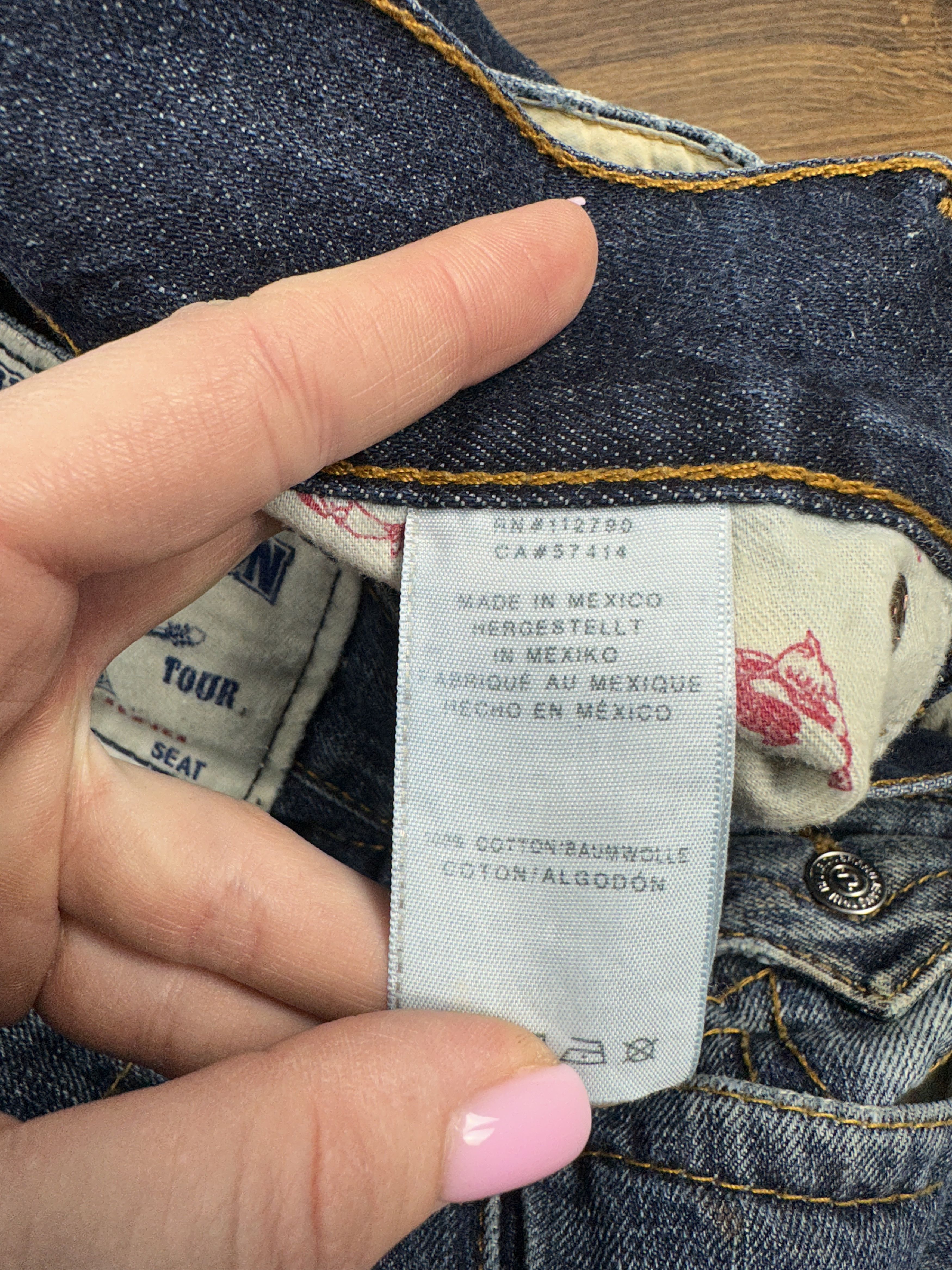 True Religion × Vintage True Religion Vintage Mens Denim Pants Jeans Size US 40 / EU 56 - 9 Thumbnail