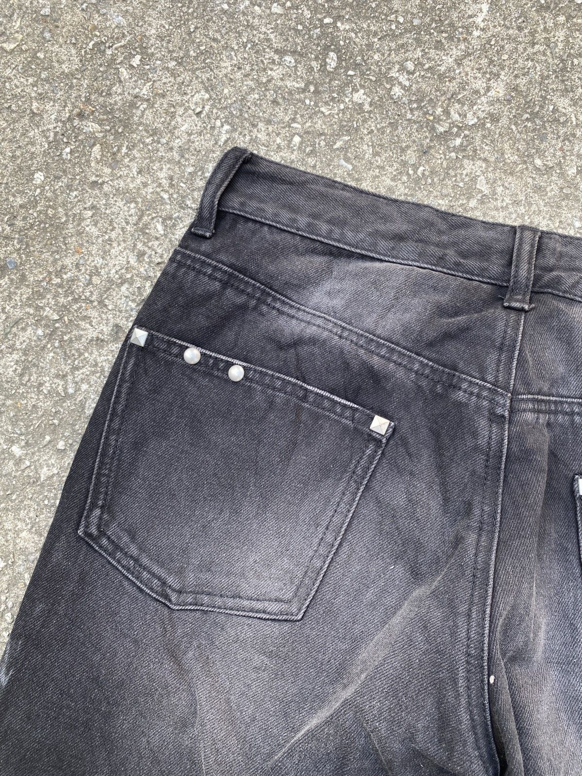 Japanese Brand Sex Pot Revenge Studded Distressed Design Denim Size US 30 / EU 46 - 15 Thumbnail