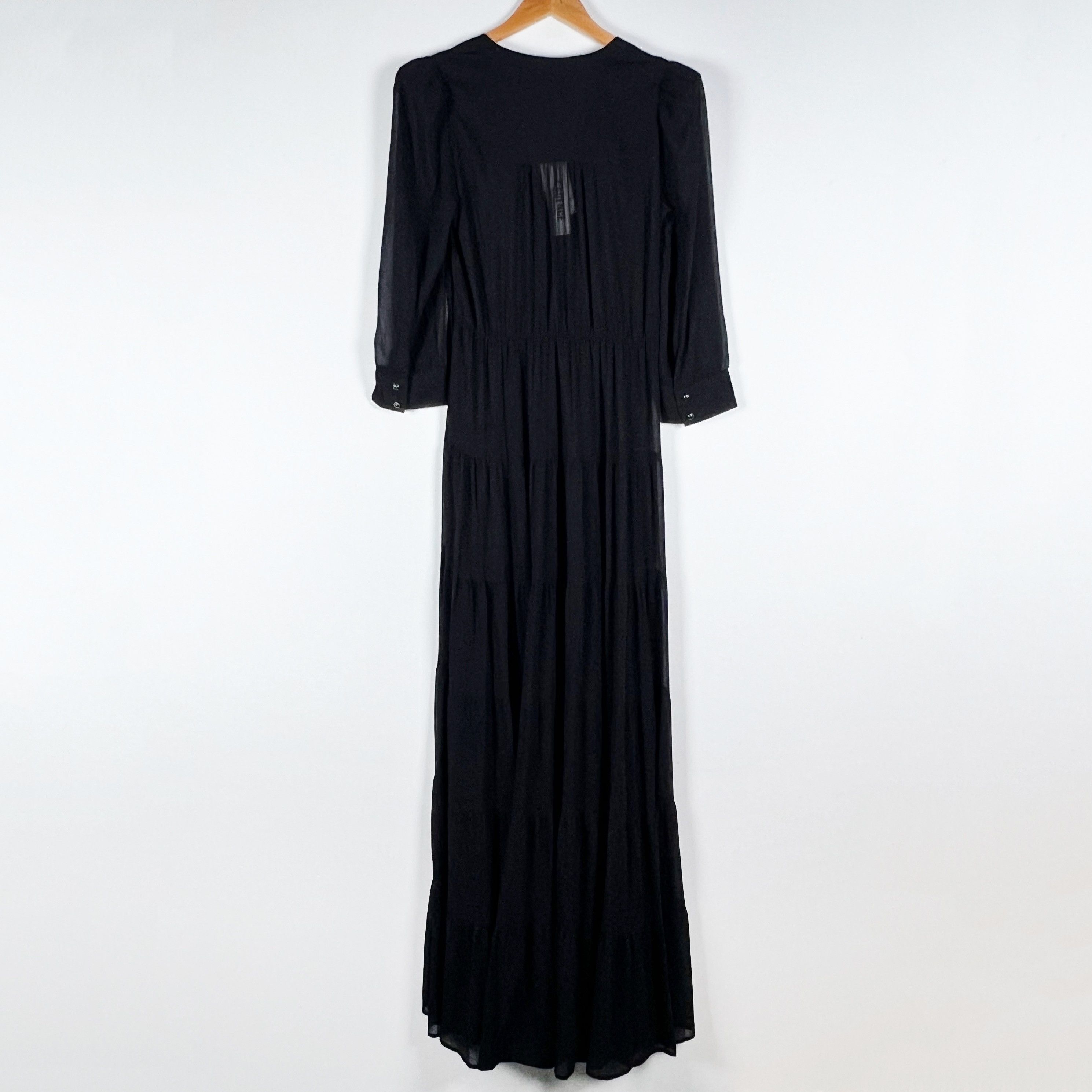 L'AGENCE NEW L'Agence Seraphina Tiered Chiffon V Size XS / US 0-2 / IT 36-38 - 4 Thumbnail