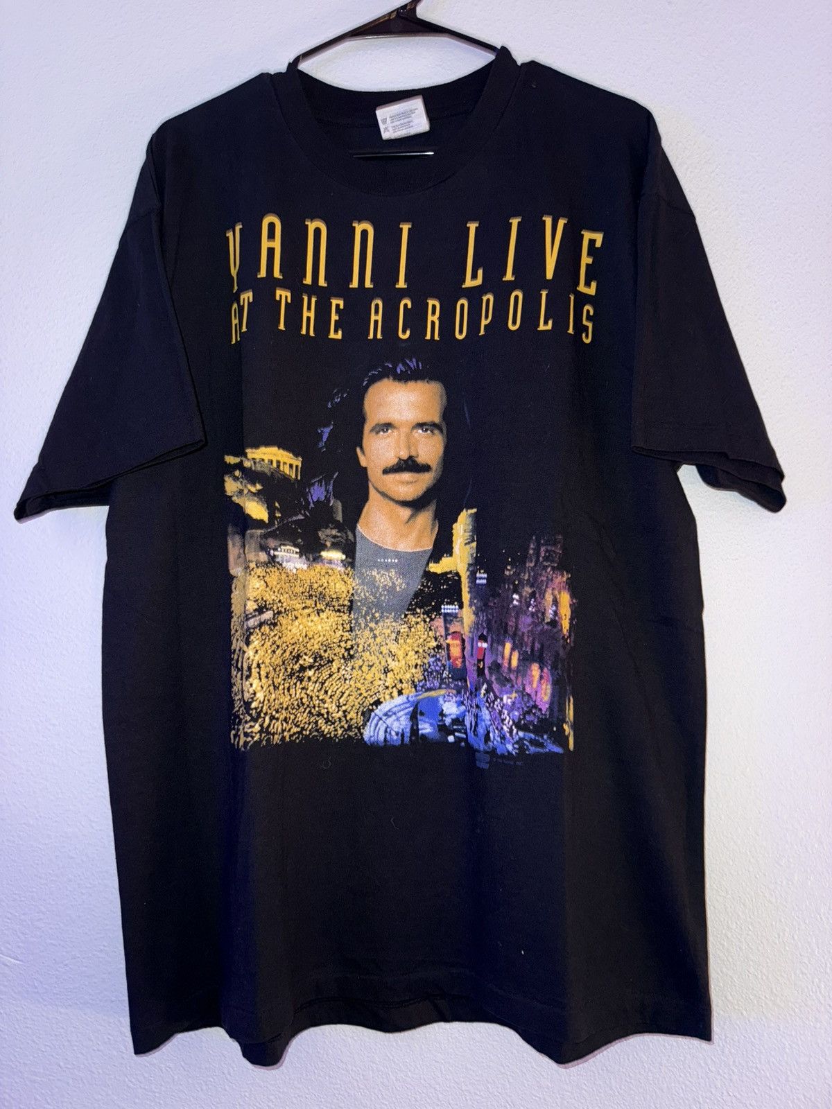 Band Tees Vintage Yanni Live Tee Size US XL / EU 56 / 4 - 1 Thumbnail