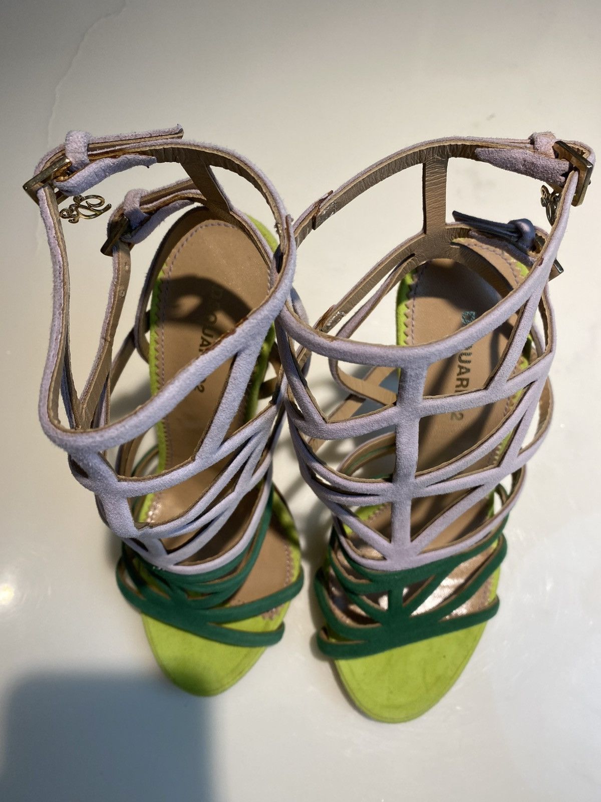 Dsquared2 Dsquared2 cage strappy high heels 36 Size US 5.5 / IT 35.5 - 4 Thumbnail