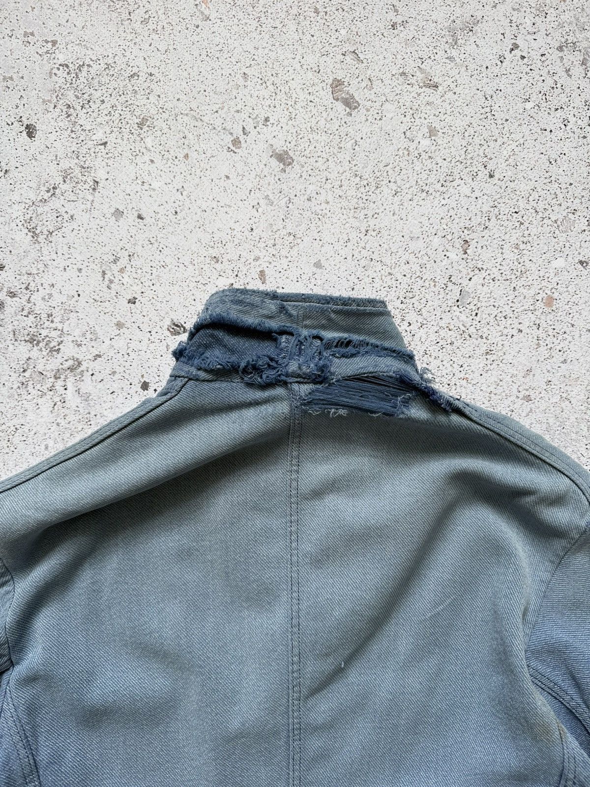 Vintage Vintage 60s french chore jacket distressed faded blue Size US M / EU 48-50 / 2 - 10 Thumbnail