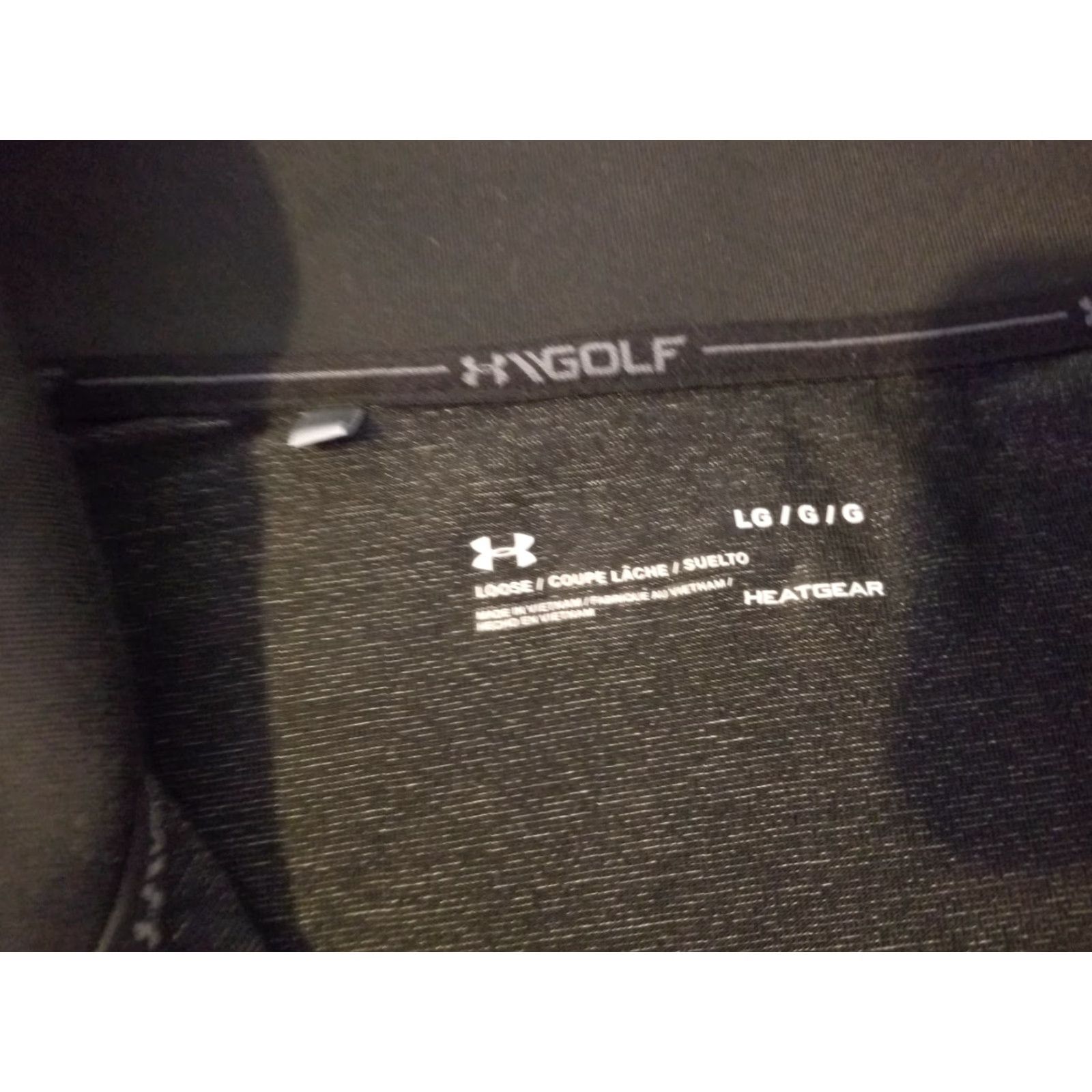 Under Armour Under Armour Men's Shirt L Black 1/4 Zip Mock Neck Athletic Sports Running Gym Workout Size US L / EU 52-54 / 3 - 3 Thumbnail