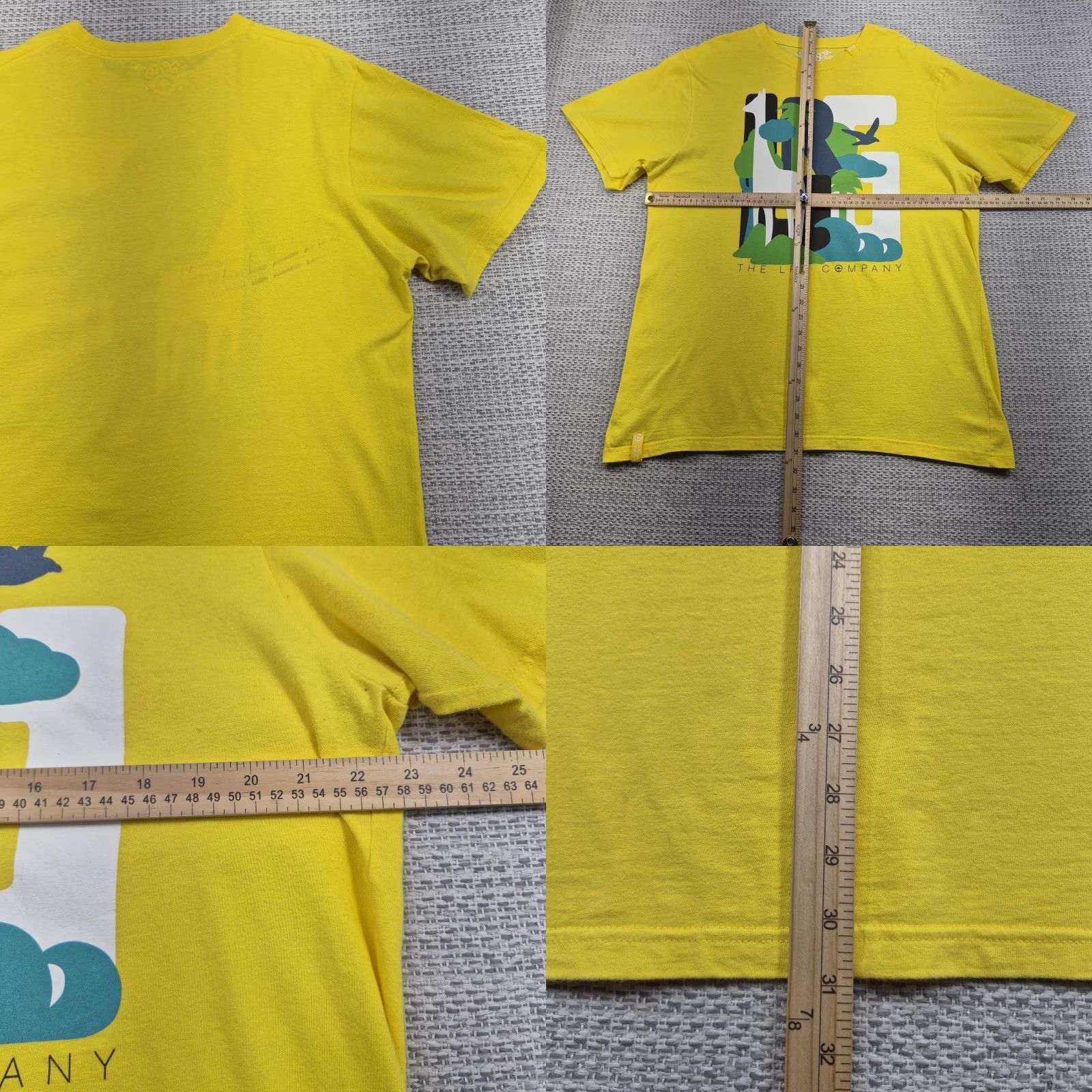 Logo 7 LRG Shirt Mens XL Yellow Jungle Giraffe Logo Graphic Tee Streetwear Nature Size US XL / EU 56 / 4 - 8 Thumbnail