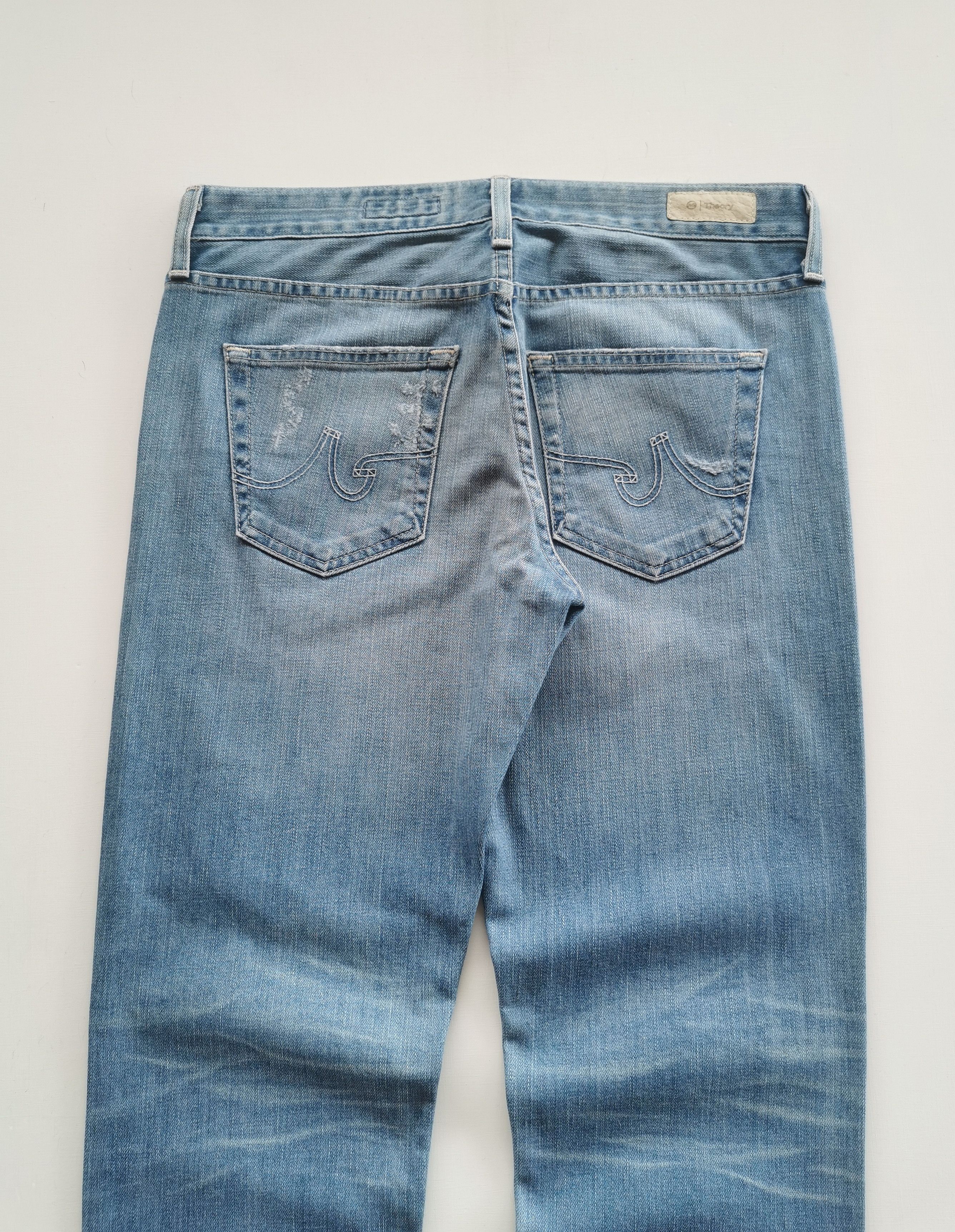 AG Adriano Goldschmied AG Adriano Goldschmied x Theory Distressed Womens Jeans Size 32" / US 10 / IT 46 - 4 Thumbnail