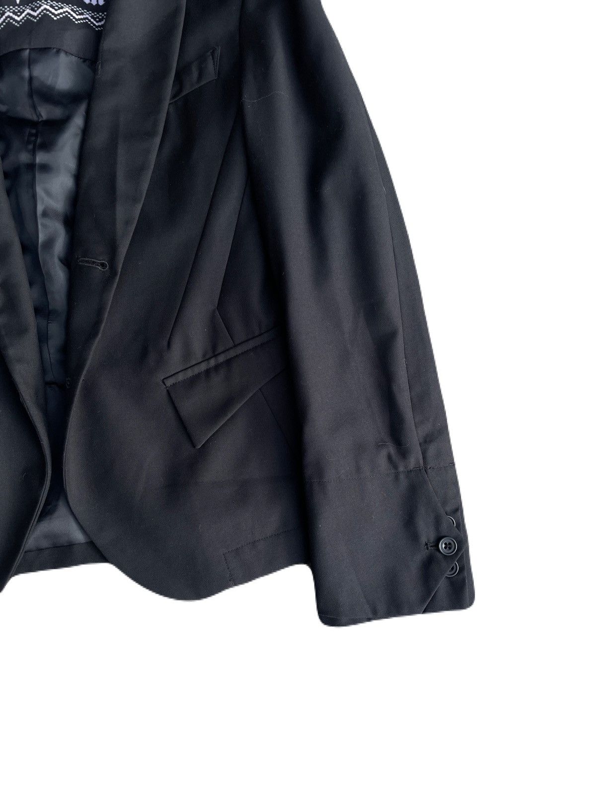 If Six Was Nine 2000s PPFM Vkei Avantgarde Tailored Jacket Japanese archive Size US S / EU 44-46 / 1 - 6 Thumbnail