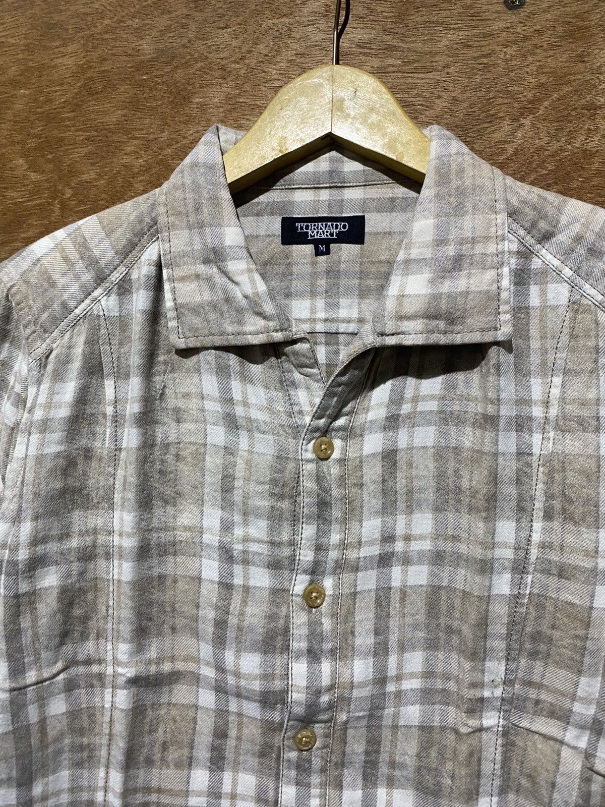Tornado Mart 💸BINDING OFFER💸 TORNADO MART PLAID FLANNELSHIRT Size US M / EU 48-50 / 2 - 5 Thumbnail