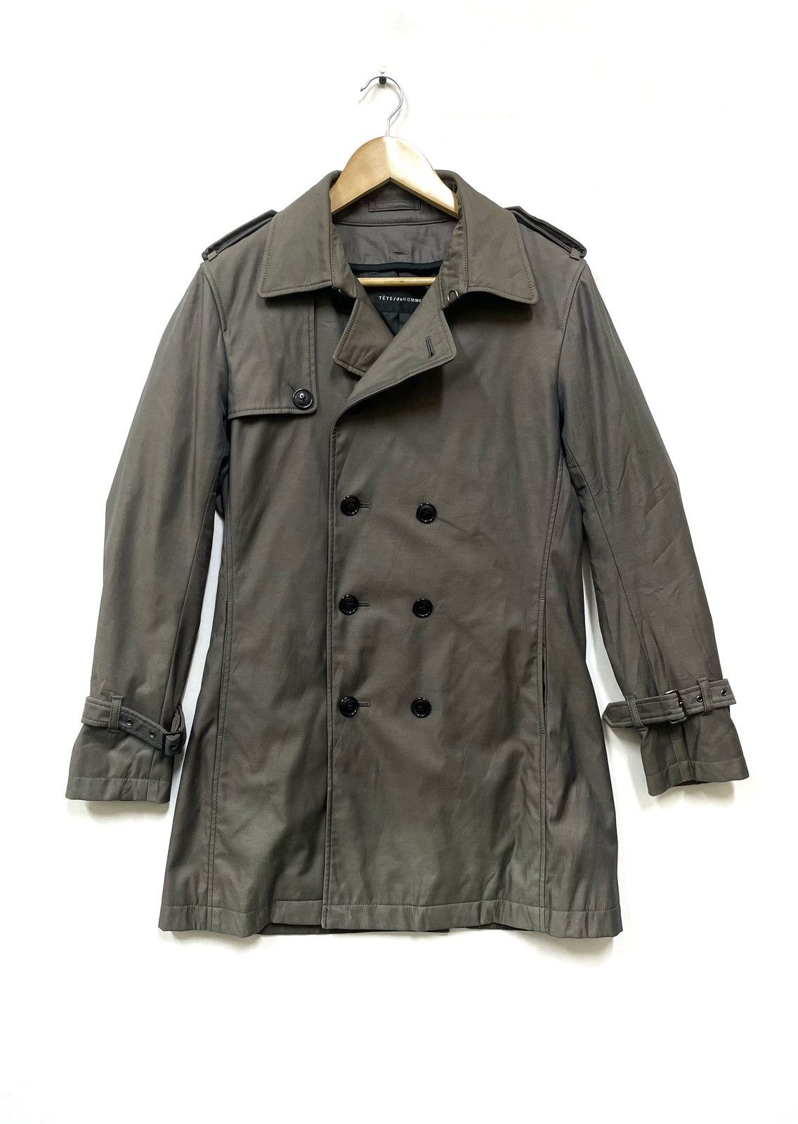 Issey Miyake Long Trench Coat Tete Homme Issey Miyake Size US M / EU 48-50 / 2 - 5 Thumbnail