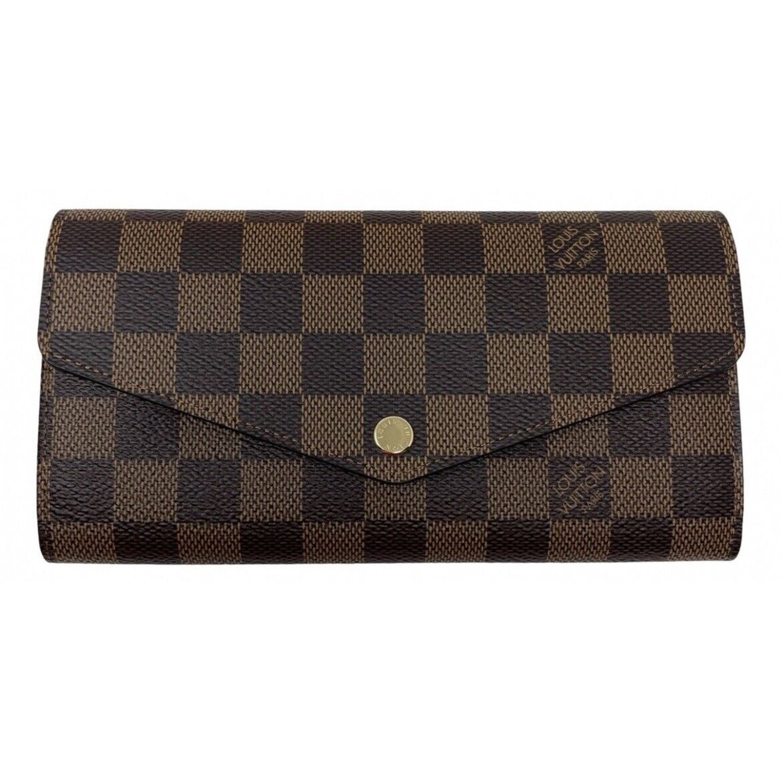 Louis Vuitton LOUIS VUITTON Sarah Long Envelope Wallet Damier Ebene Size ONE SIZE - 2 Thumbnail