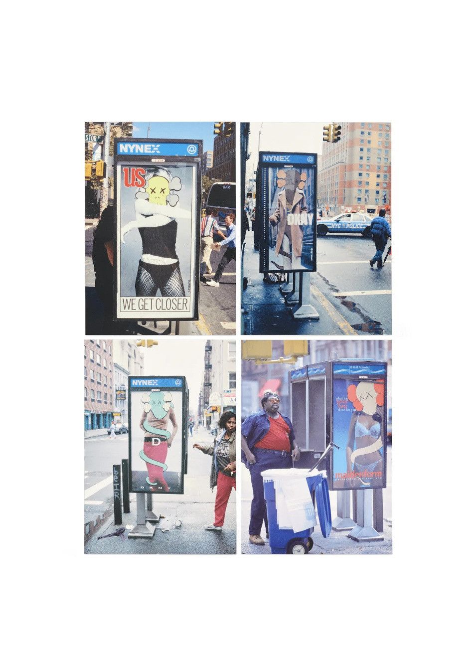 Kaws KAWS Postcard Set of 4 Phone Shelters Size ONE SIZE - 1 Thumbnail