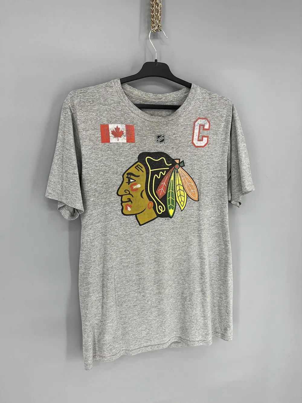 Other Vintage Reebok NHL Indian T-shirt Grey Size XL Size US L / EU 52-54 / 3 - 2 Thumbnail