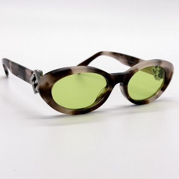 Fendi NEW FENDI SUNGLASSES HAVANA OVAL WOMEN EYEWEAR FENDI FE40140 Size ONE SIZE - 4 Thumbnail