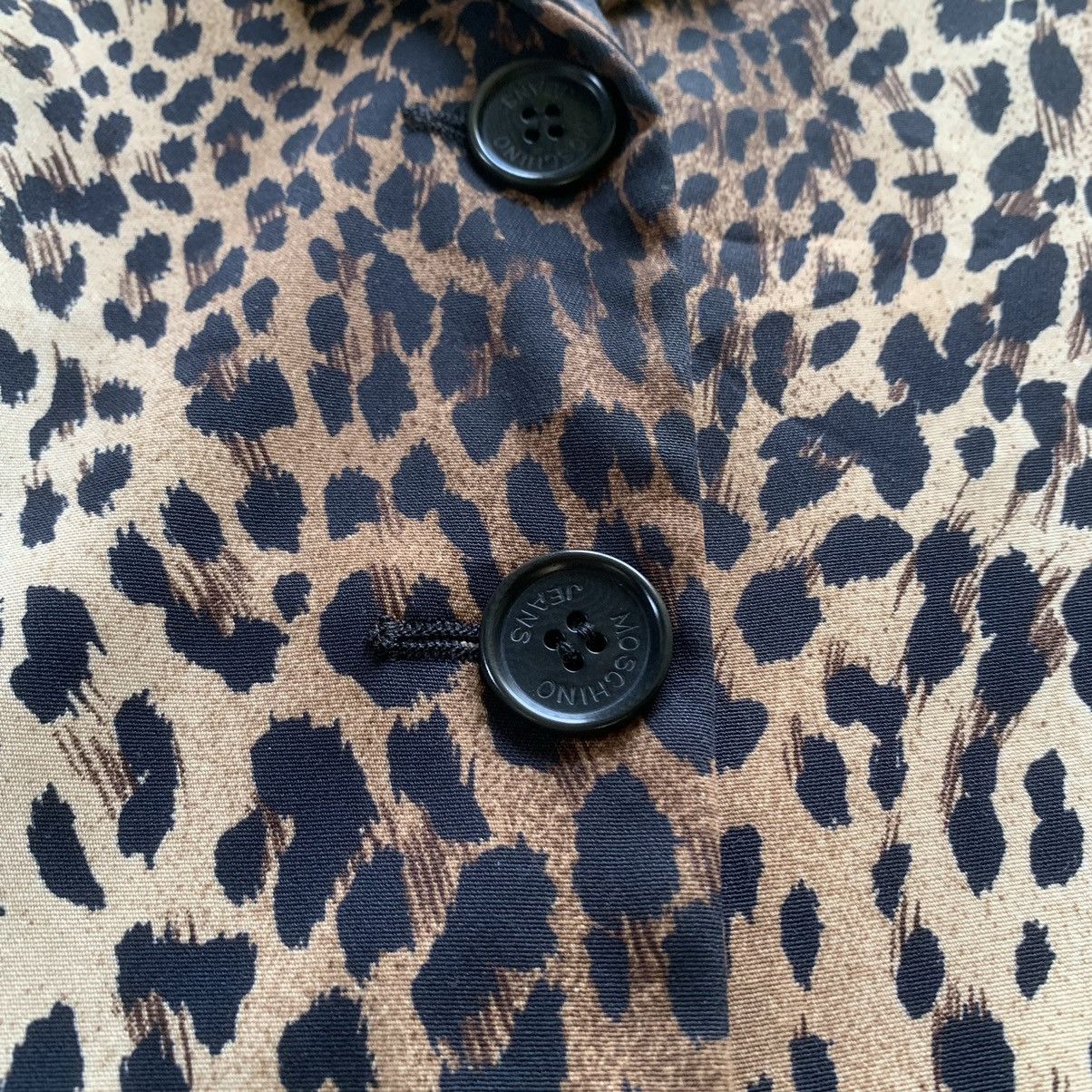 Moschino MOSCHINO / LEOPARD PRINT BLAZER Size S / US 4 / IT 40 - 4 Thumbnail