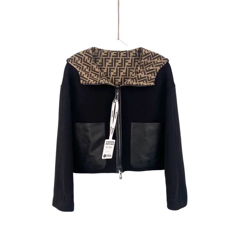 Fendi Fendi Classic old-fashioned full-print double-sided coat Size US XXS / EU 40 - 3 Thumbnail