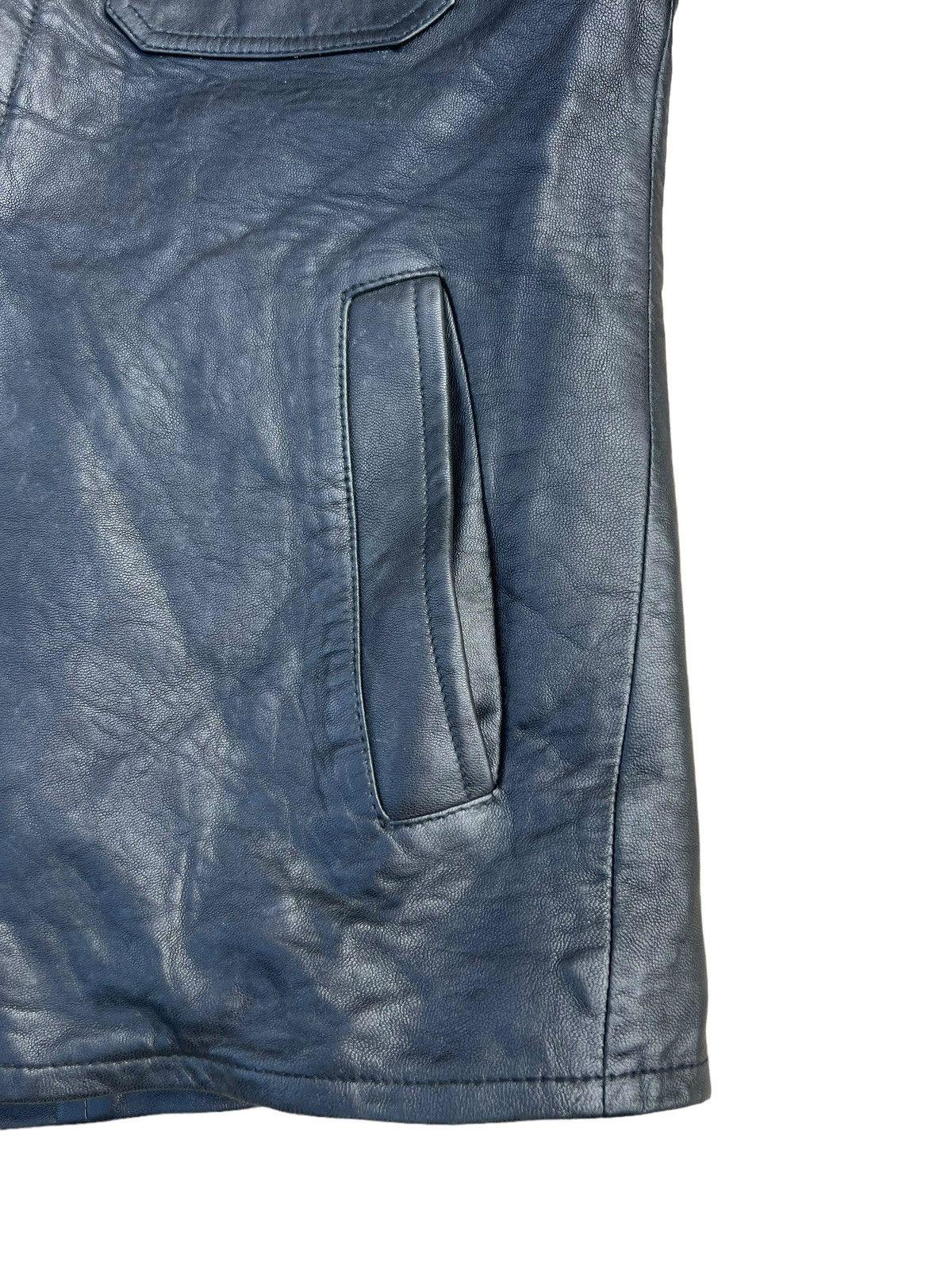 Banana Republic × Vintage Vintage Banana Republic Lamb Leather Jacket Shirt Size US XS / EU 42 / 0 - 11 Thumbnail