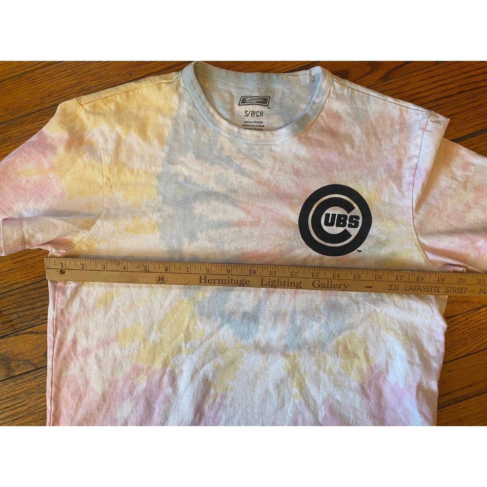 New Era Chicago Cubs Majestic MLB Women's Small Tie Dye Shirt Jersey Size S / US 4 / IT 40 - 4 Thumbnail