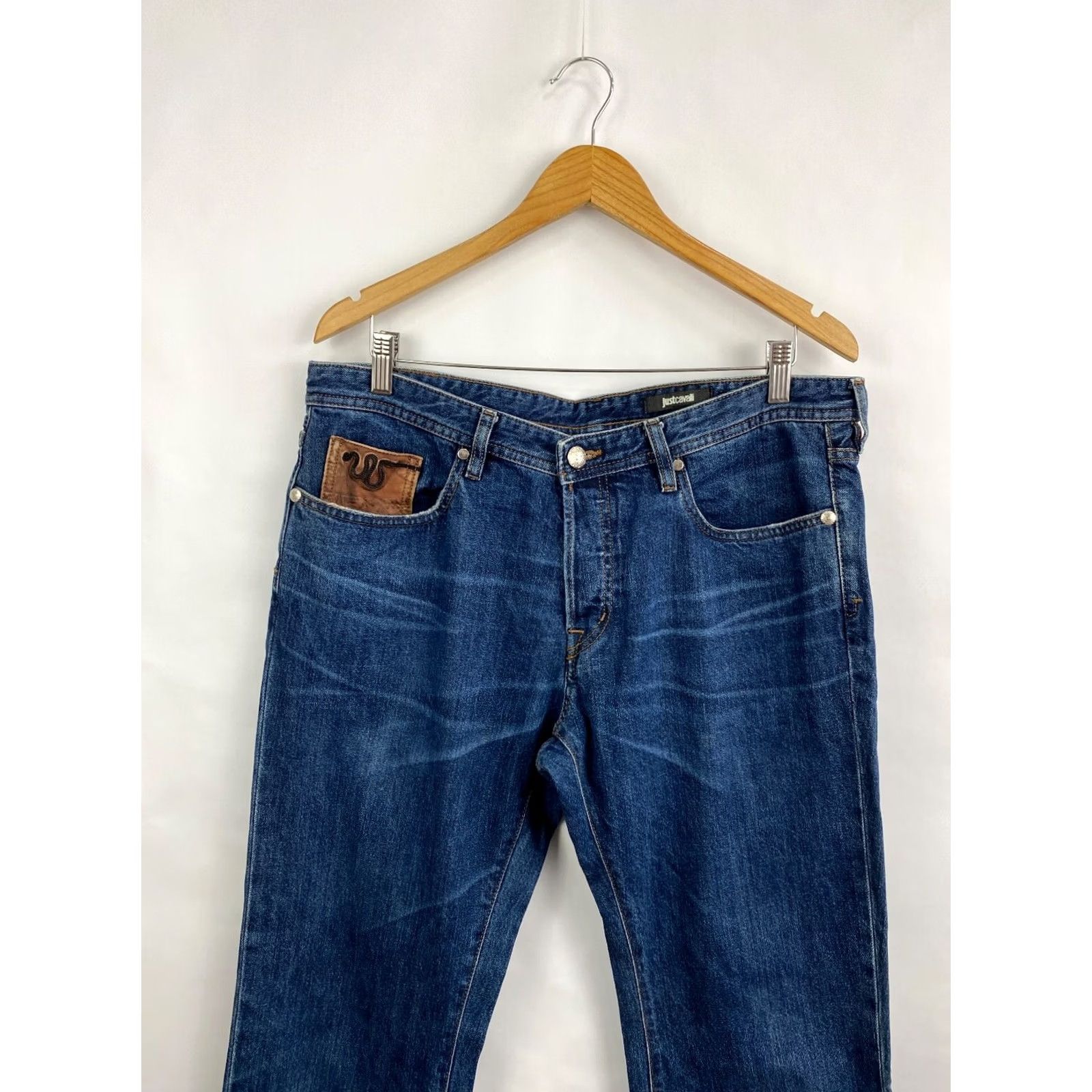 Just Cavalli Just Cavalli Jeans Rare Retro Hype Y2K size 34 color blue Men Size US 34 / EU 50 - 3 Thumbnail