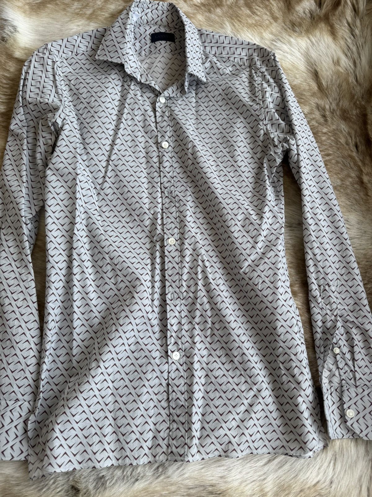 Lanvin Slim shirt Size US S / EU 44-46 / 1 - 4 Thumbnail