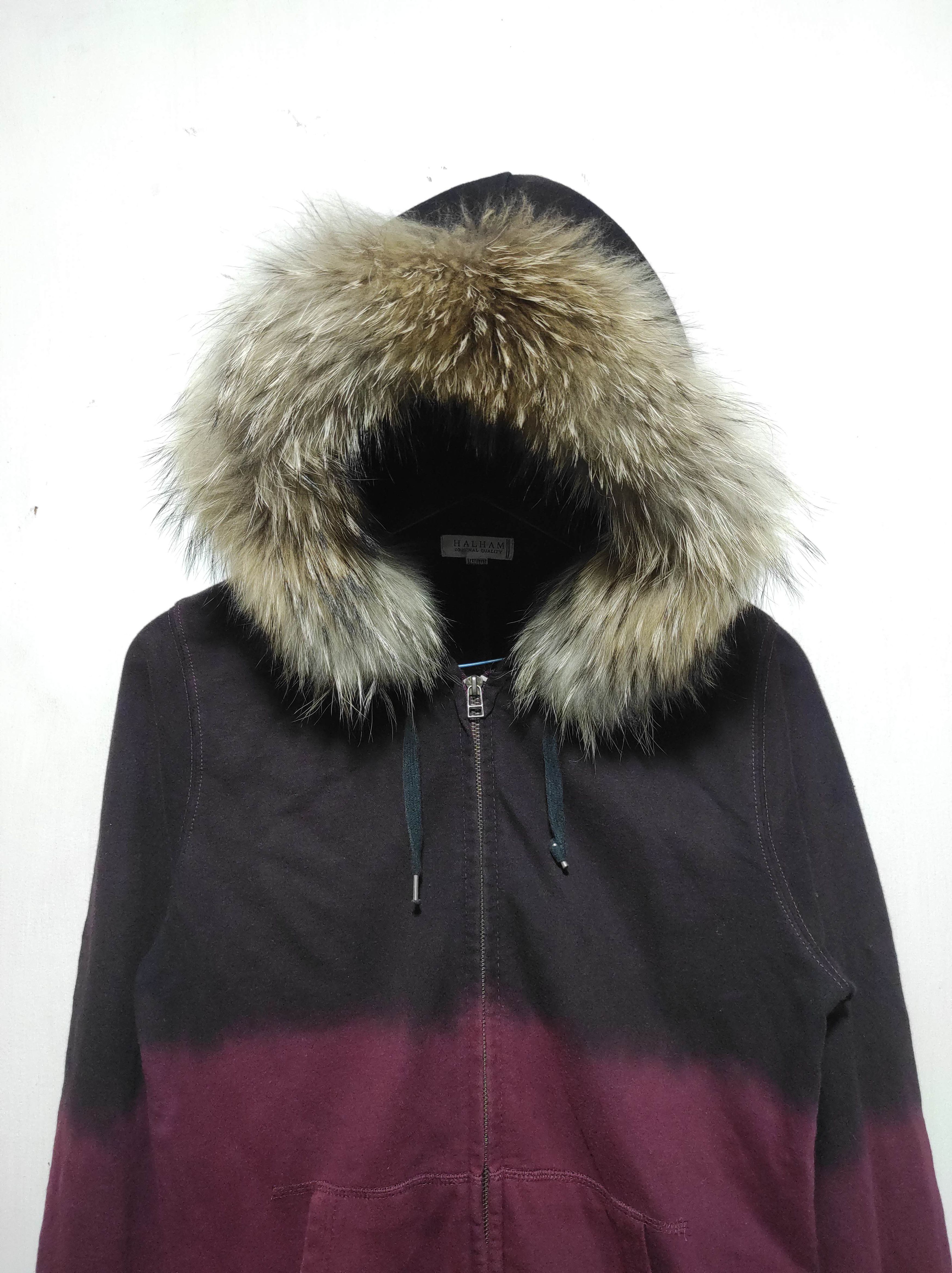 Hysteric Glamour Halham Gradation Double Zip Fur Hoodie i6w9 LGB style Size US S / EU 44-46 / 1 - 3 Thumbnail