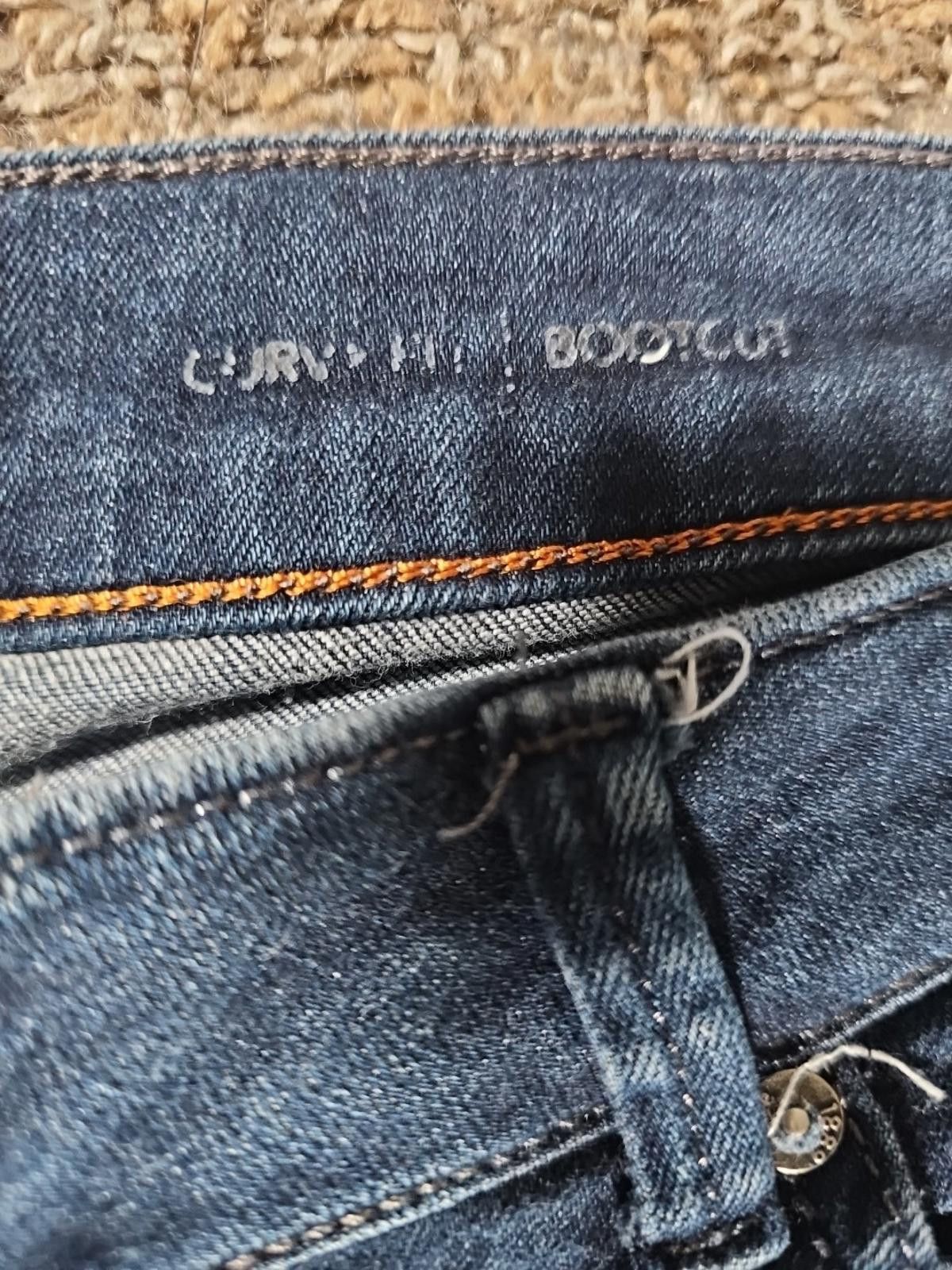 Lee LEE Modern Series Curvy Hi Bootcut Jeans Size 30" / US 8 / IT 44 - 3 Thumbnail