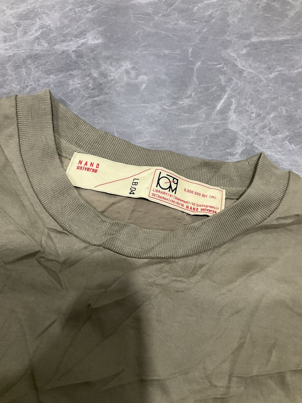 Band Tees × Grailed × NANO universe Tshirt Rare 2 Tone Green nano universe LB.04 Tee Size US L / EU 52-54 / 3 - 2 Thumbnail