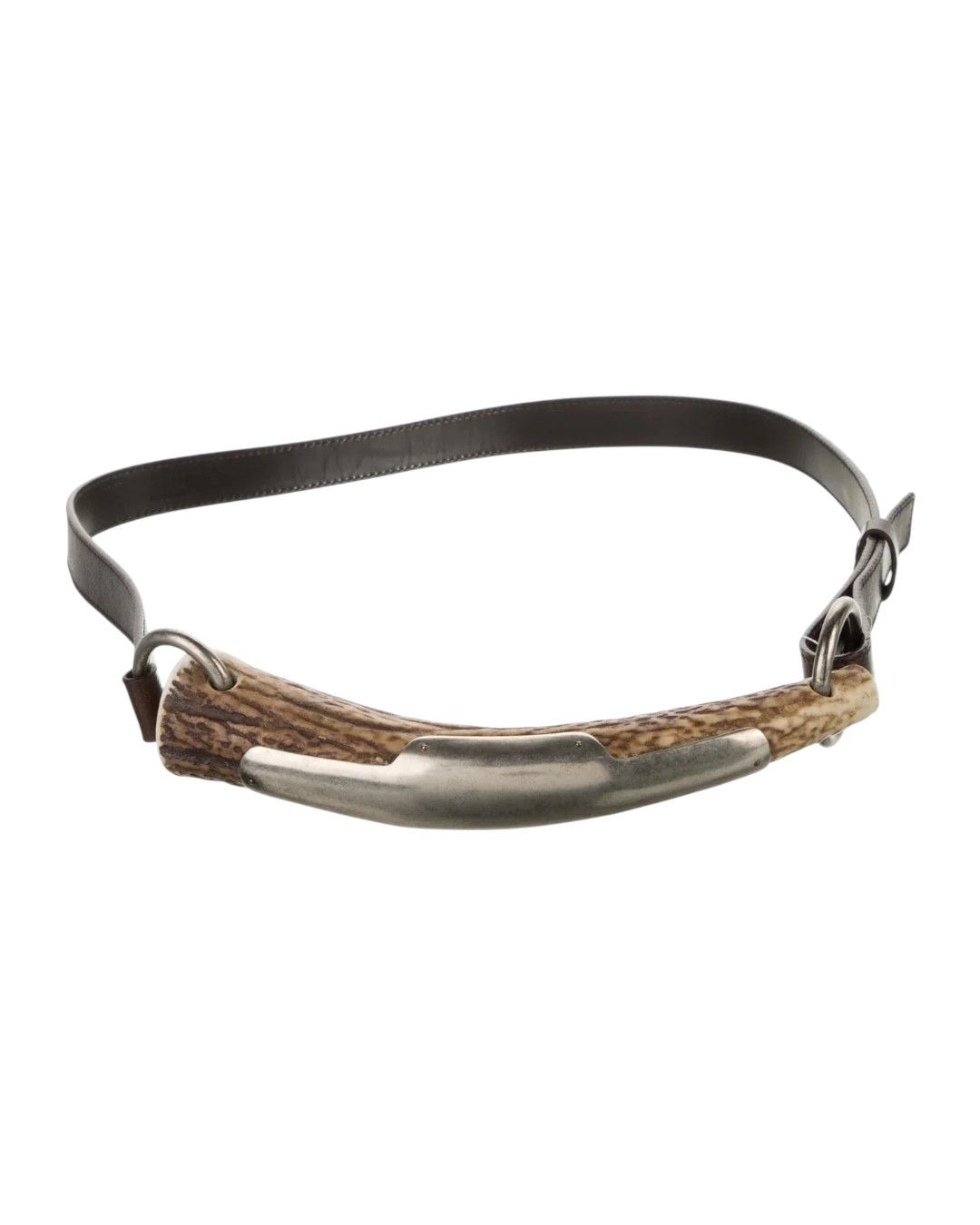 Yves Saint Laurent F/W 2003 MOMBASA LEATHER BELT Size 28 - 2 Thumbnail