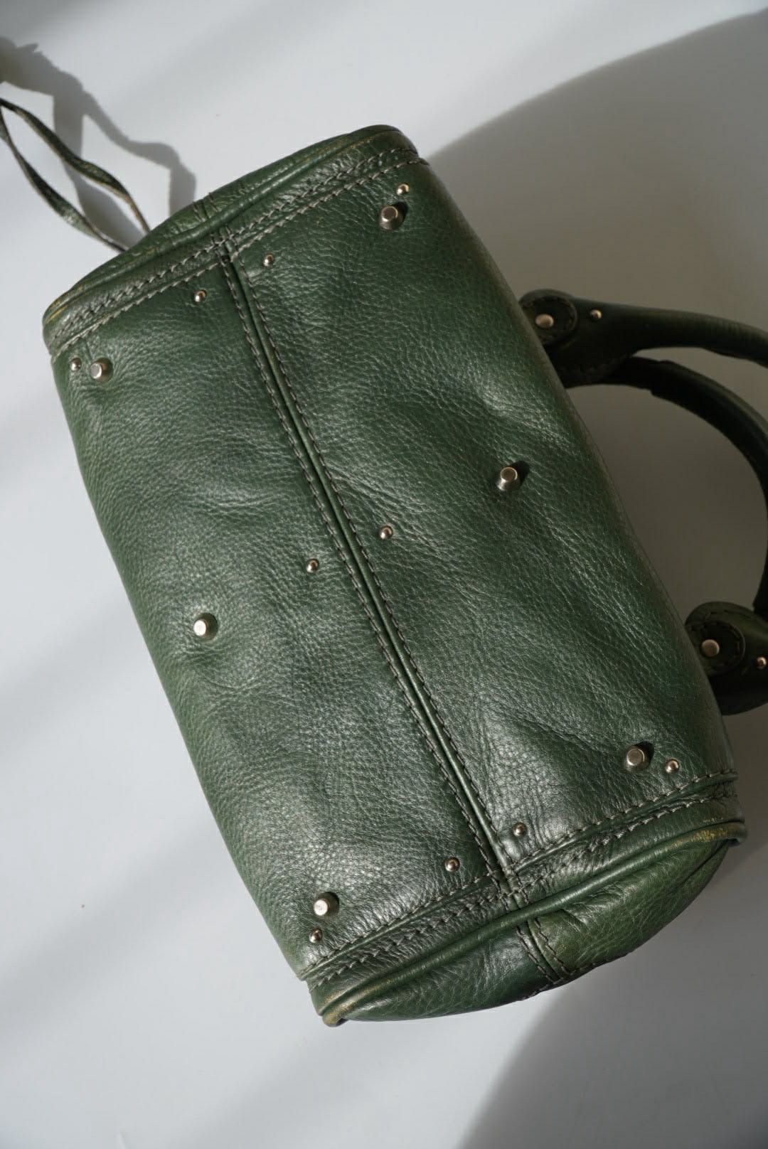 Chloe Chloé Green Leather Paddington Mini Satchel Size ONE SIZE - 12 Thumbnail