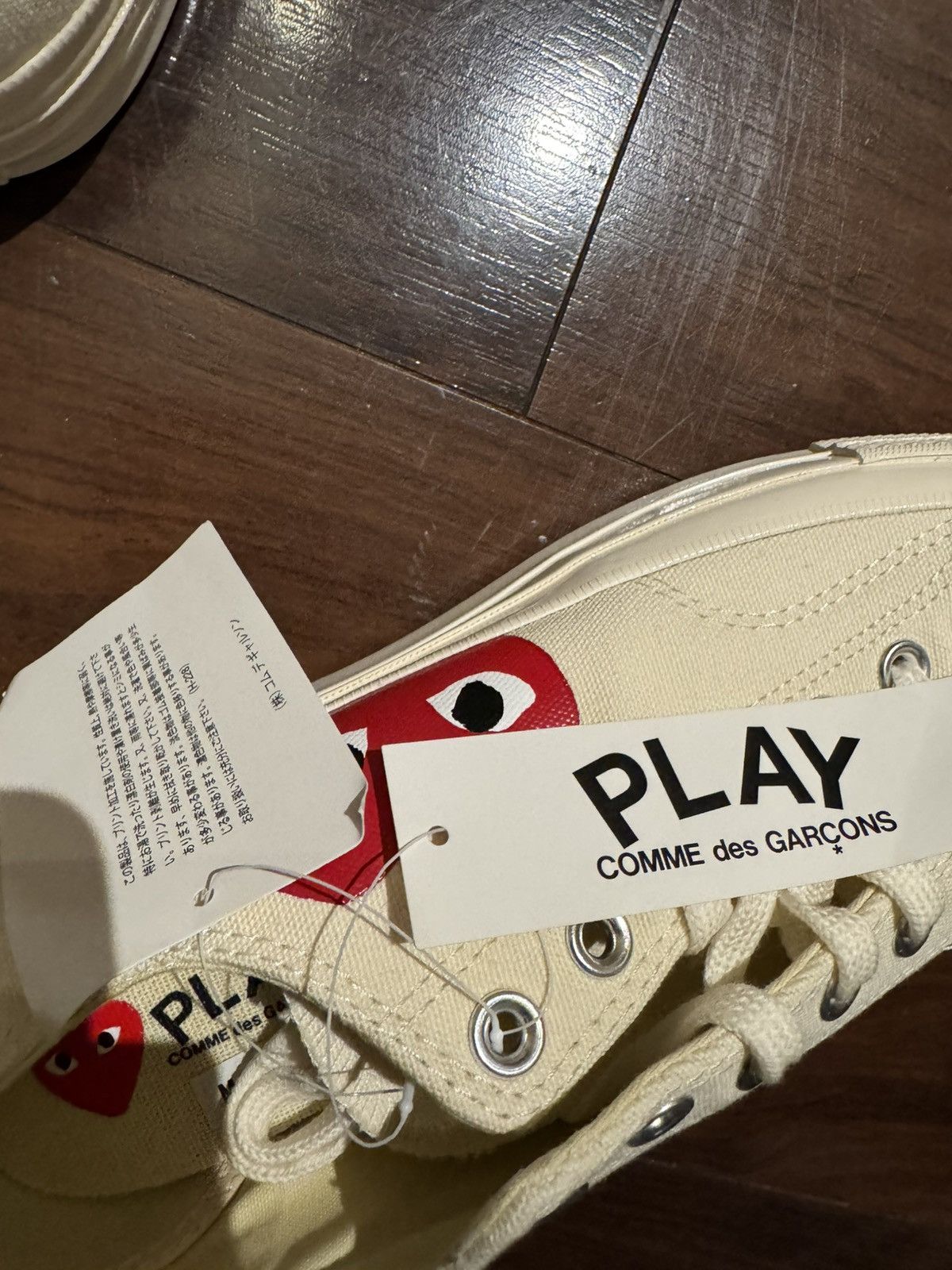 Comme des Garcons PLAY × Converse Converse x Comme des Garcons Chuck Taylor Ox Size US 8.5 / EU 41-42 - 5 Thumbnail