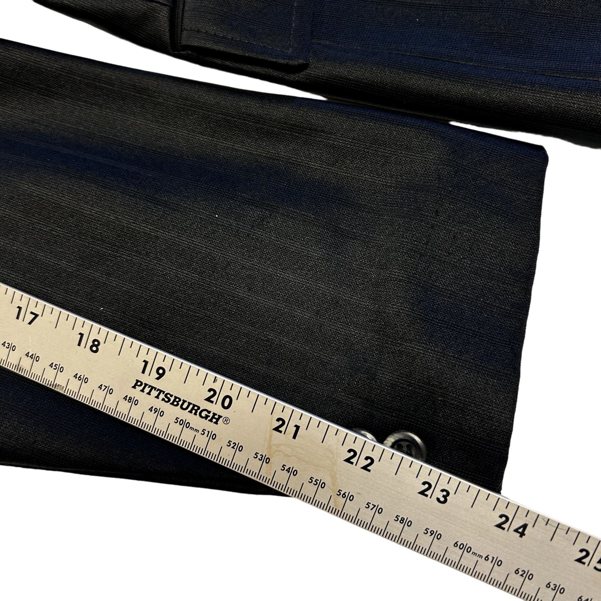 Unkwn Vintage 70's Men's BLACK Sport Coat MoD DISCO Jacket SHARKSK Size 36R - 8 Thumbnail