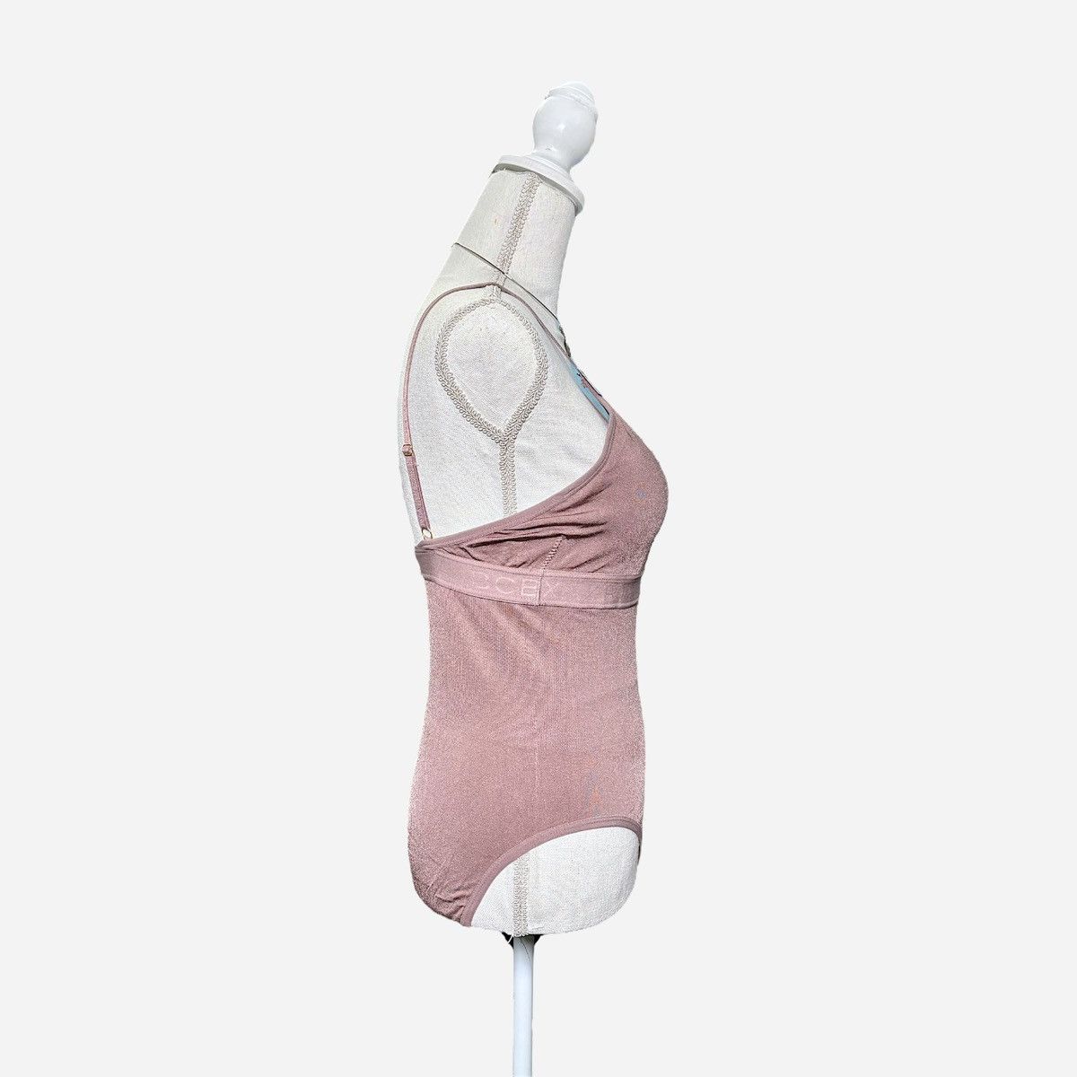 Bcbgmaxazria BCBGMAXAZRIA Women’s Twilight Mauve Shape-wear Bodysuit Sz L Size ONE SIZE - 8 Thumbnail