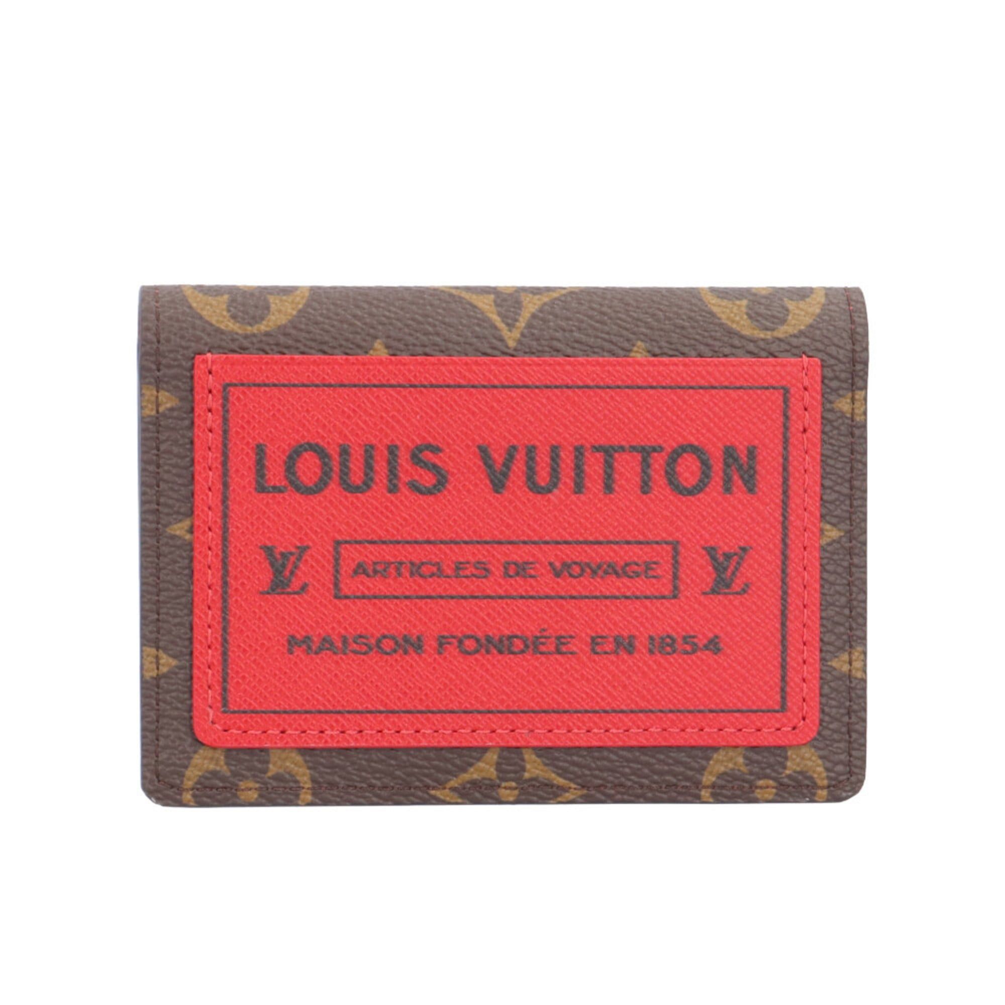 Louis Vuitton Pre-owned Louis Vuitton Organizer de Poche Monogram Card Case, Canvas M25835, Women's Size ONE SIZE - 1 Thumbnail