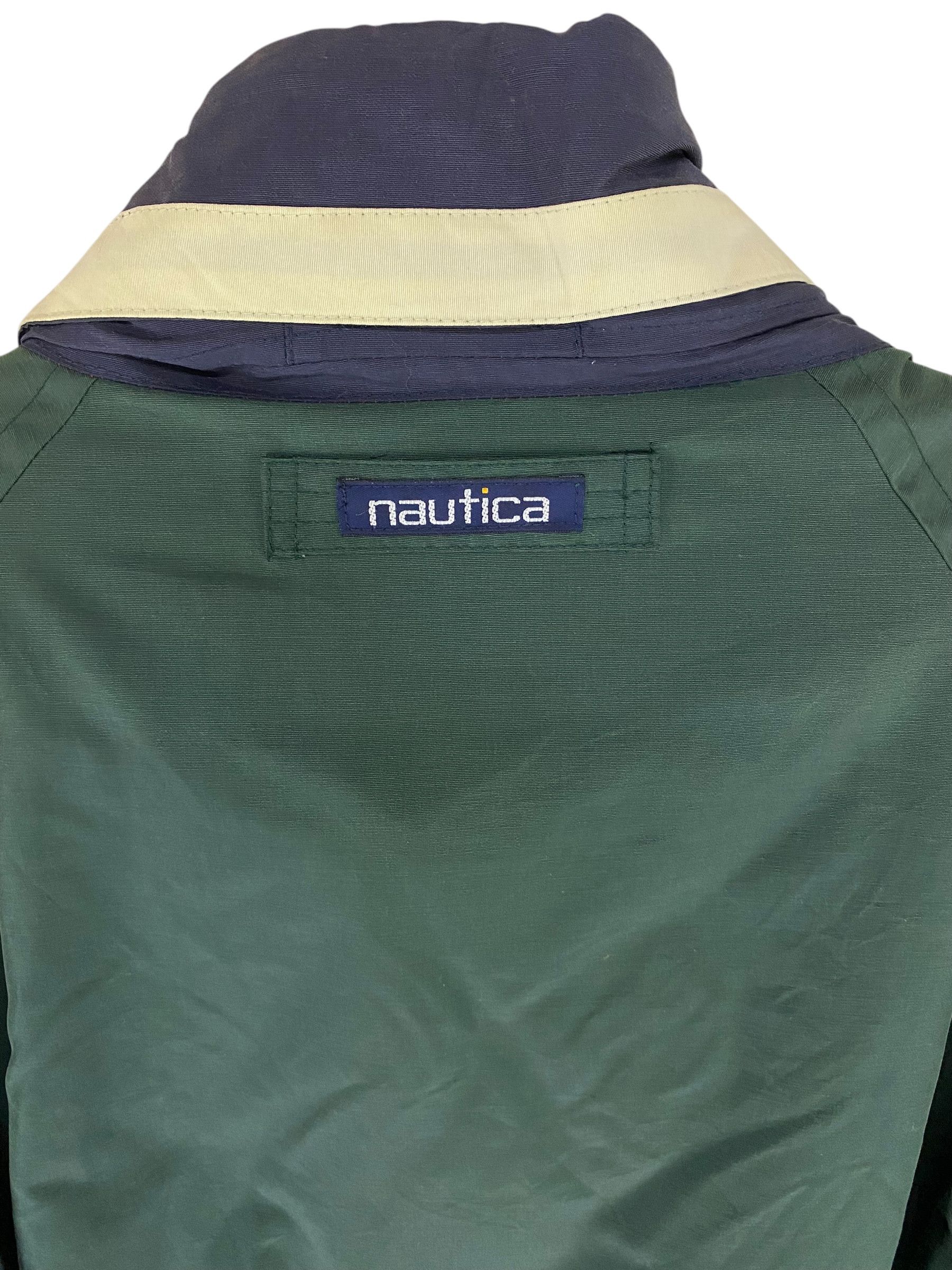 Nautica Vintage 90s Nautica fleece lined field jacket Size US L / EU 52-54 / 3 - 6 Thumbnail