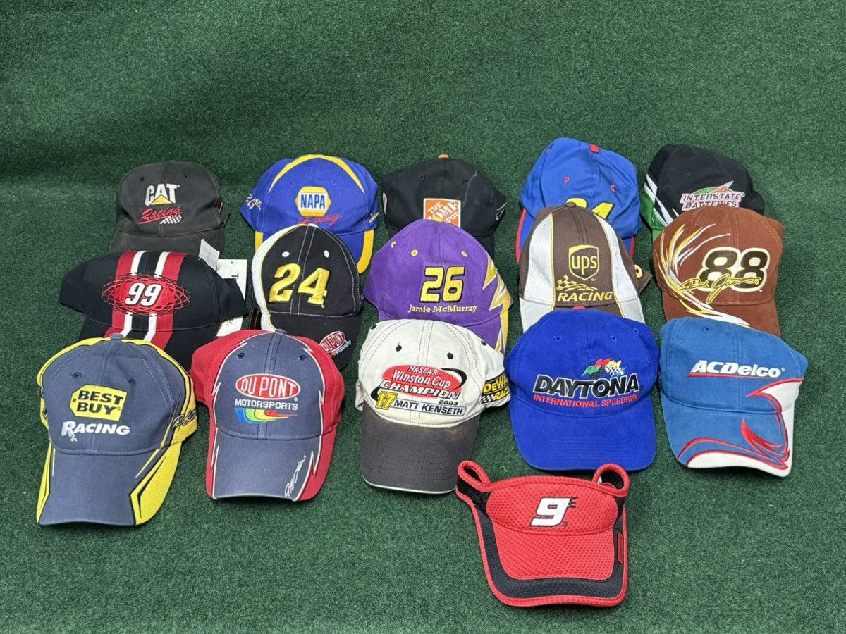 NASCAR 16 NASCAR Racing Hats Size ONE SIZE - 1 Thumbnail