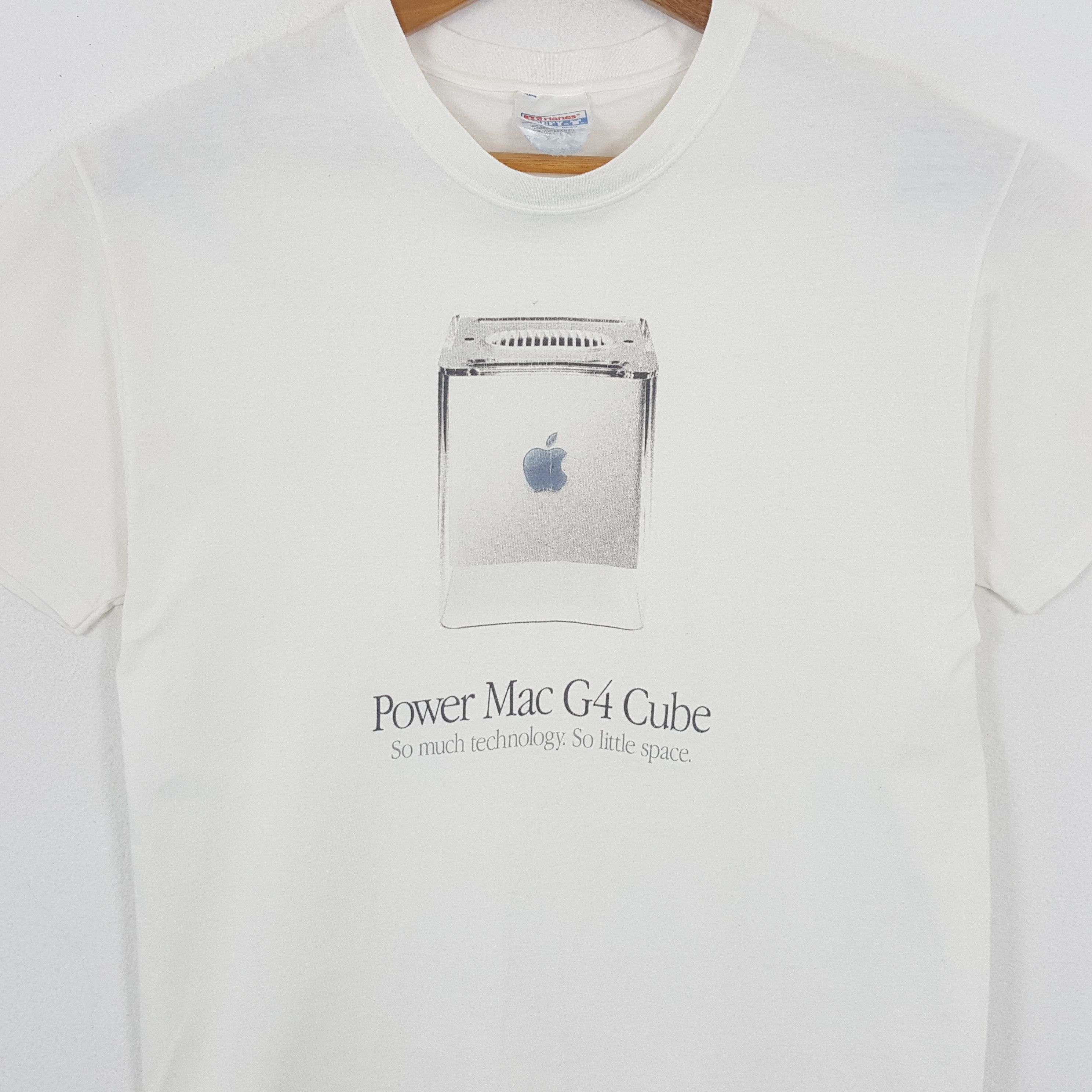 Apple × Vintage Vintage APPLE American Streetwear Fashion Style T-Shirts Size US M / EU 48-50 / 2 - 2 Thumbnail