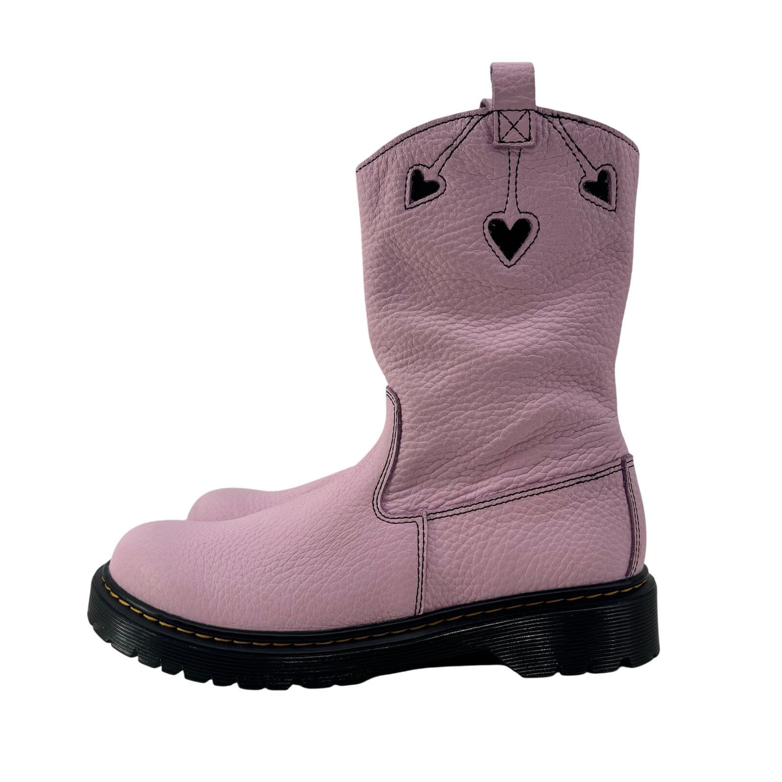 Dr. Martens Dr Martens Womens Size 7 Bex P-O Boots Cowgirl Hearts Chunky Size US 7 / IT 37 - 1 Thumbnail