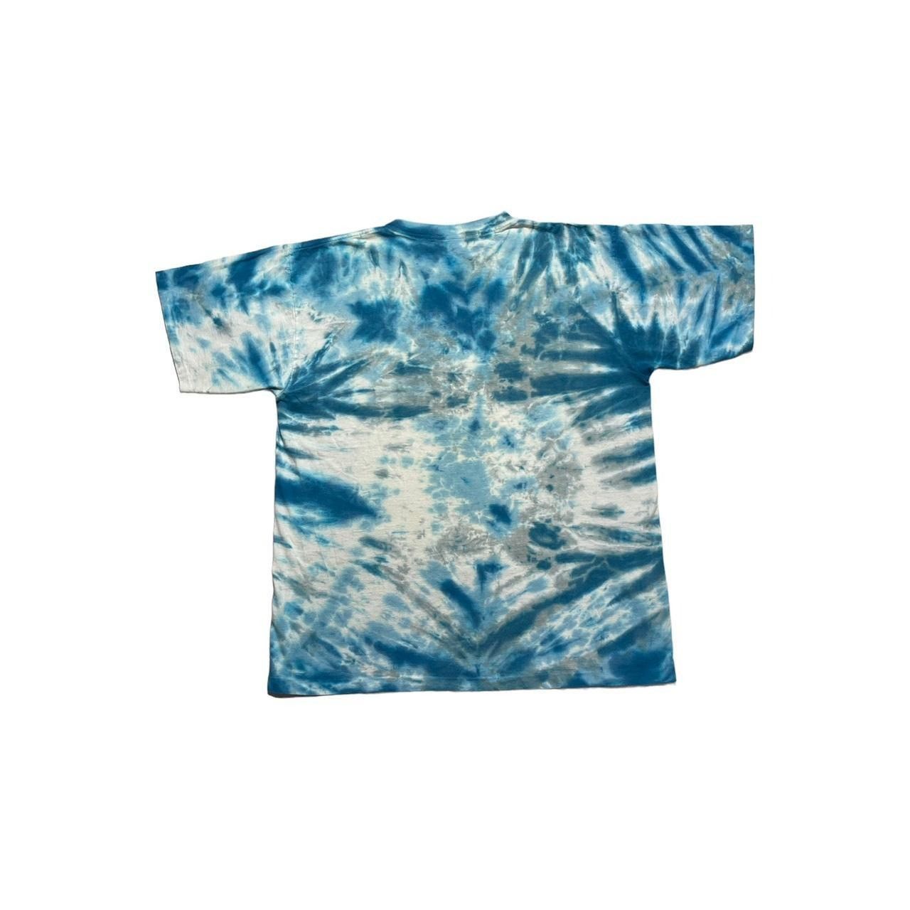 Grateful Dead × Liquid Blue × Vintage Vintage Skully Surfing Grateful Dead Tie-Dye T-Shirt Size US XL / EU 56 / 4 - 2 Thumbnail