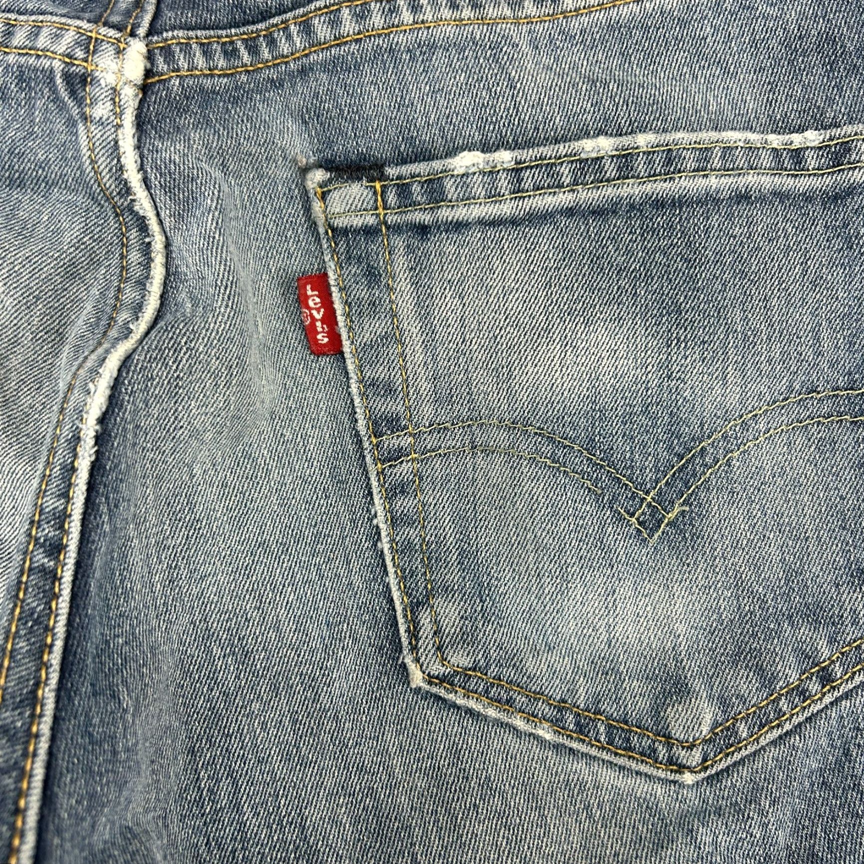 Levi's Levi's 511 Jeans Mens 30x30 Blue Slim Straight Leg Medium Wash Stretch Denim Size US 30 / EU 46 - 5 Thumbnail